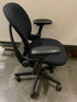 Steelcase #4621210 Black Upholstered Adjustable Office Chair