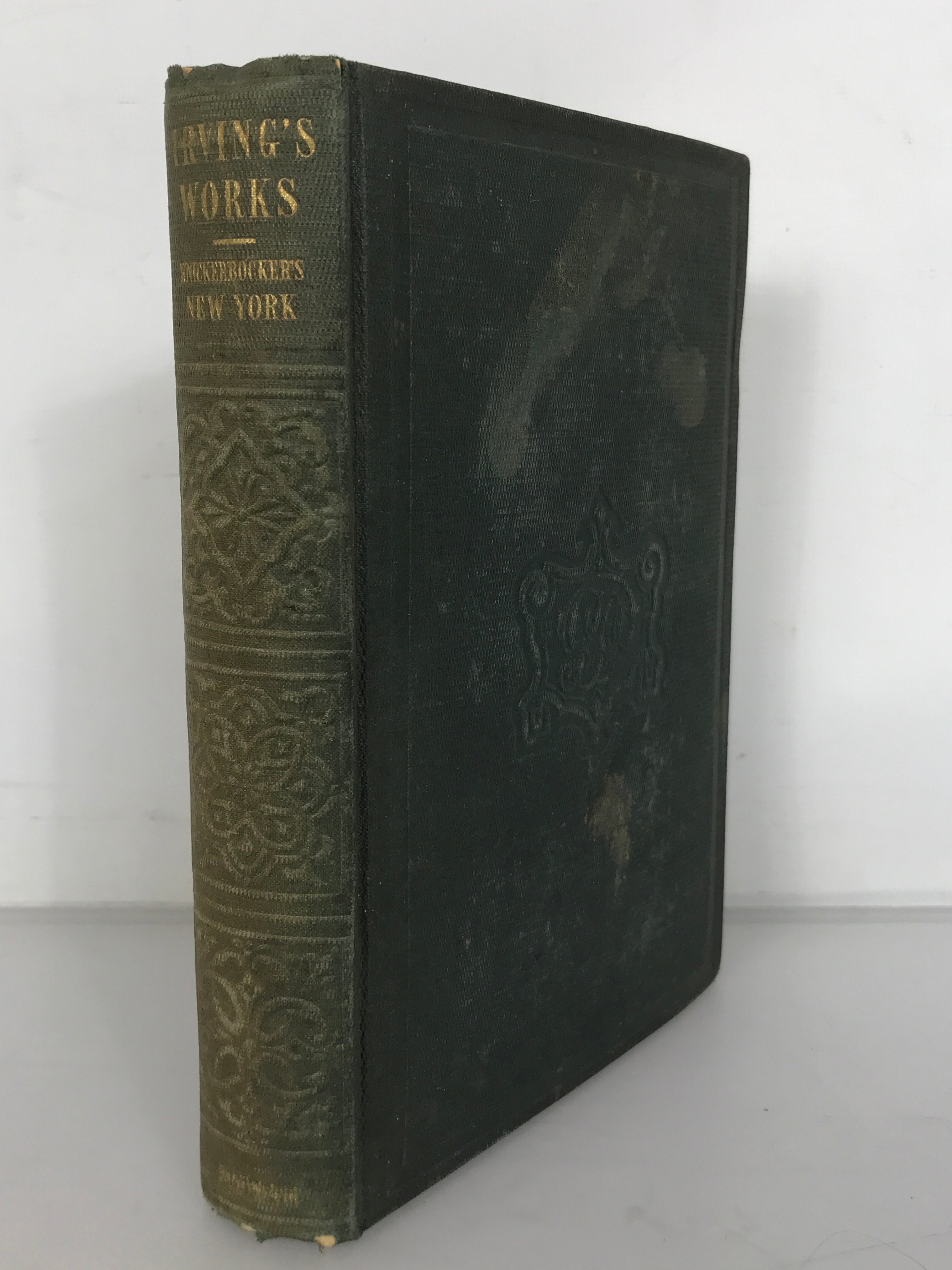 The Works of Washington Irving Vol 1 Knickerbocker's New York 1849 HC