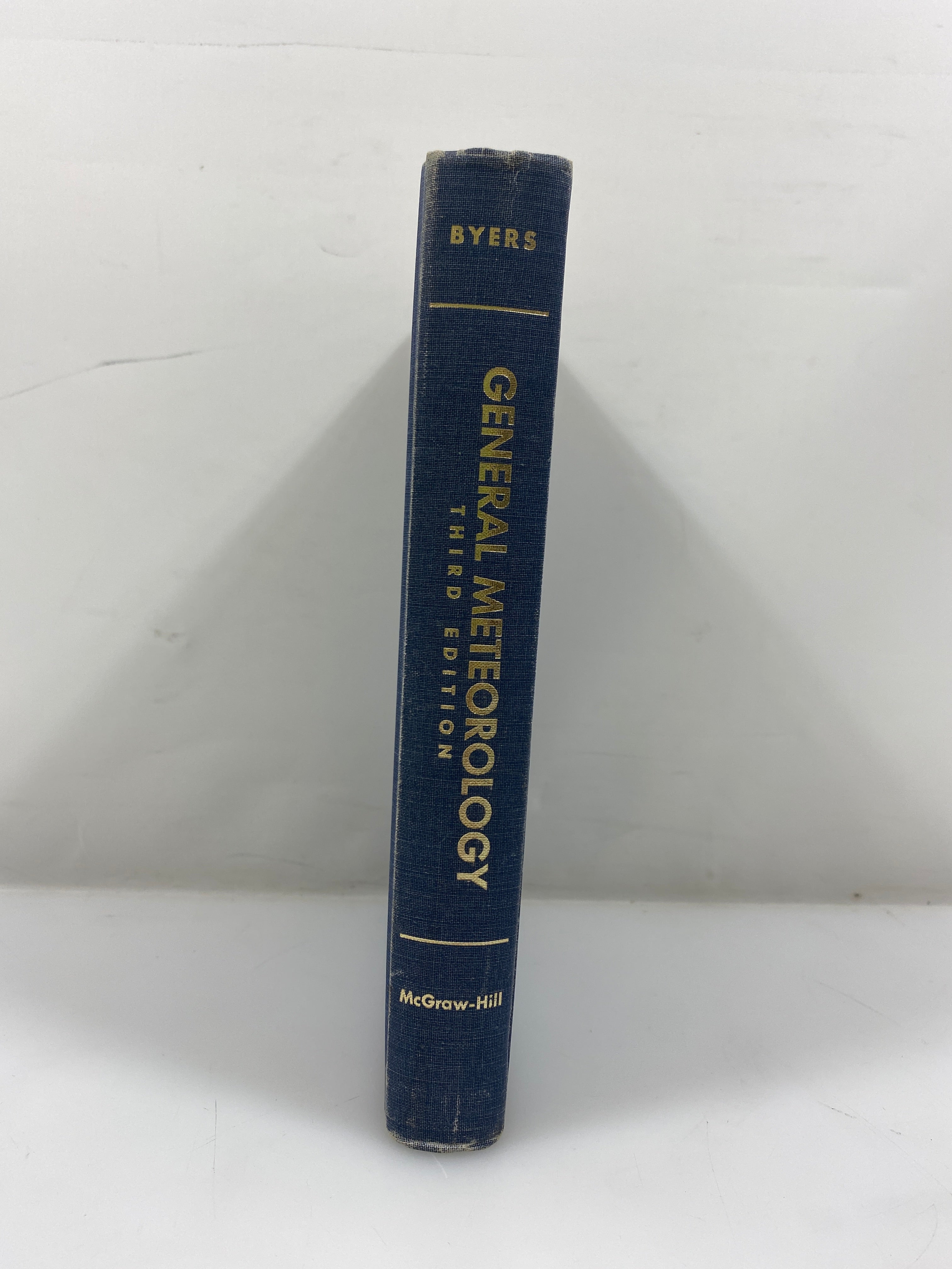 General Meteorology by Byers 3rd Ed. 1959 HC