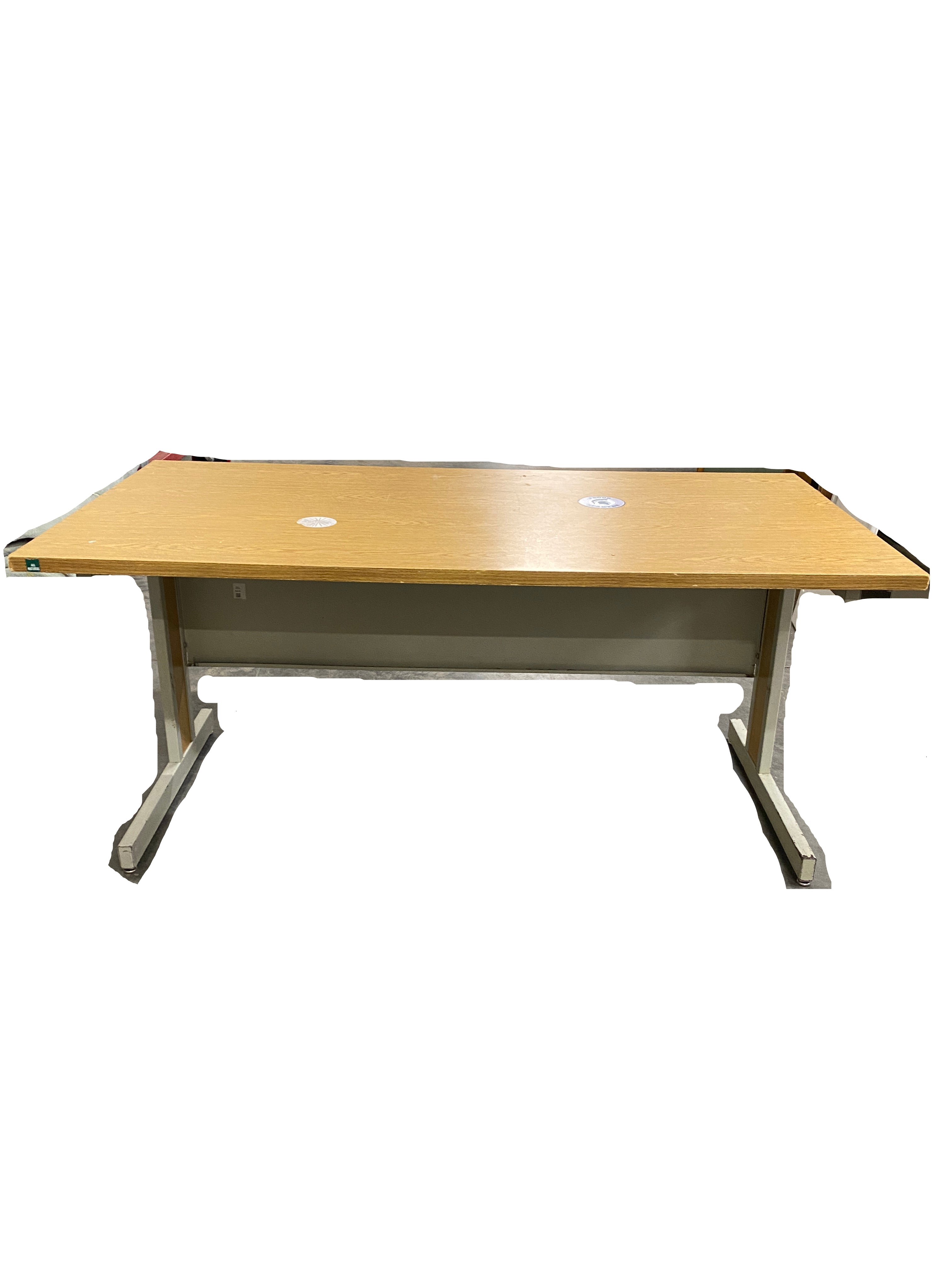 White Oak Laminate Desk