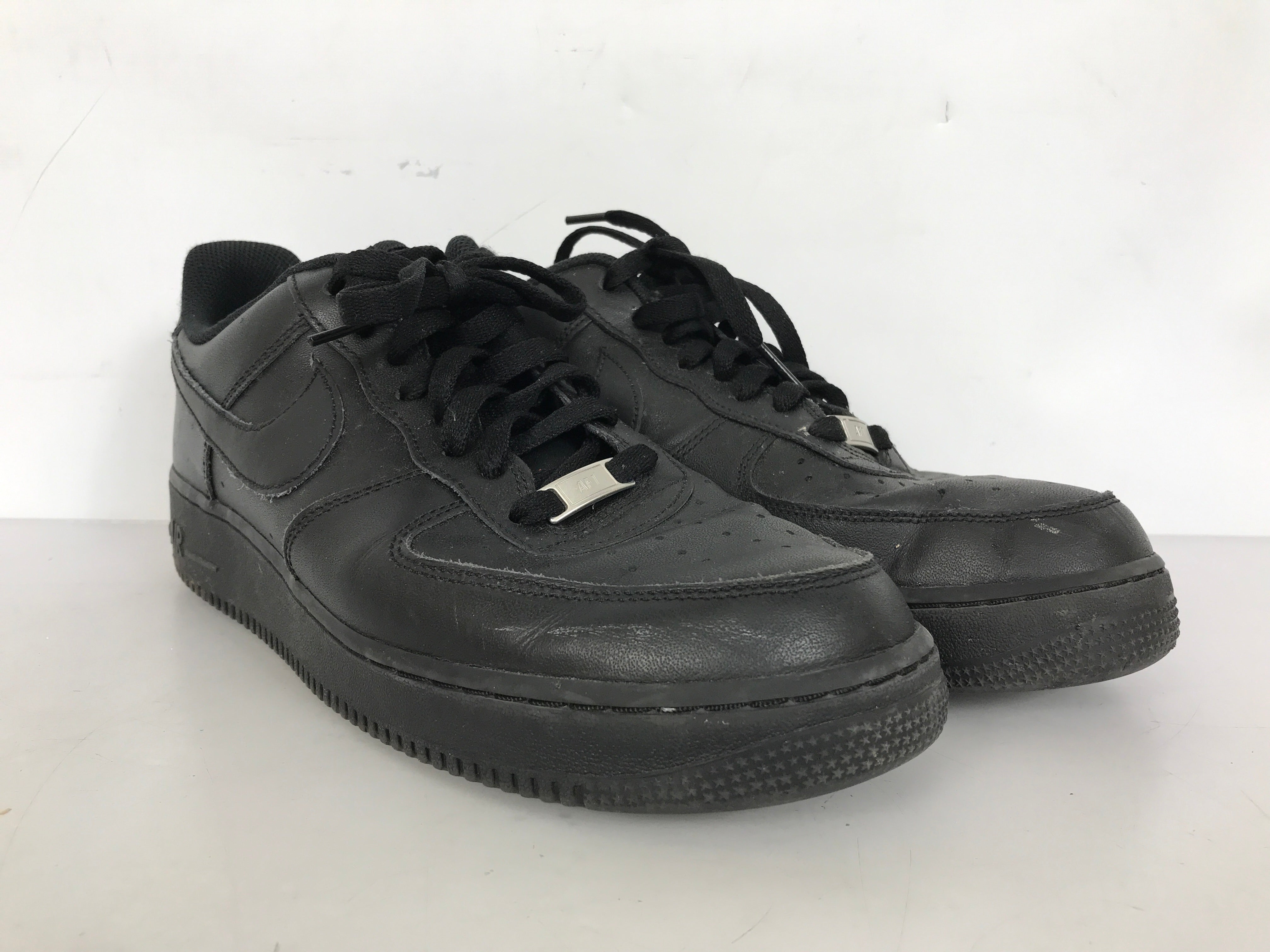 Nike Black Air Force 1 Shoes Men's Size 12