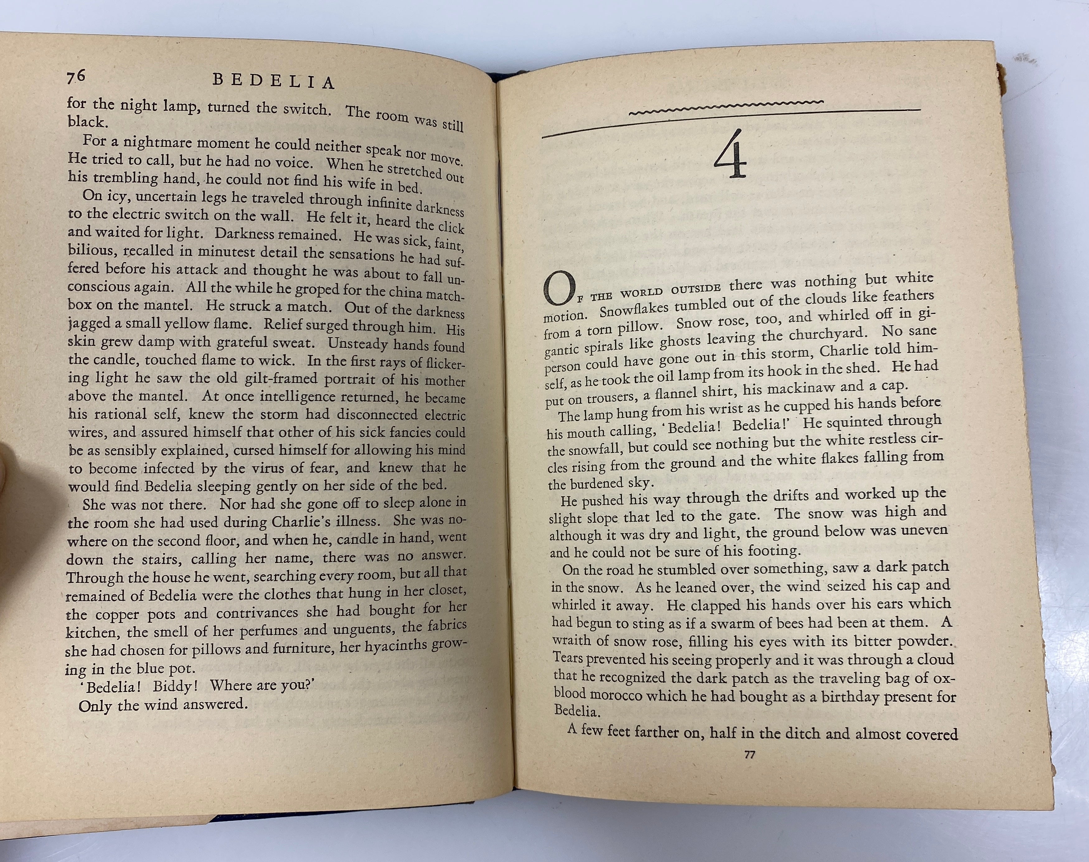 Bedelia by Vera Caspary 1945 HCDJ