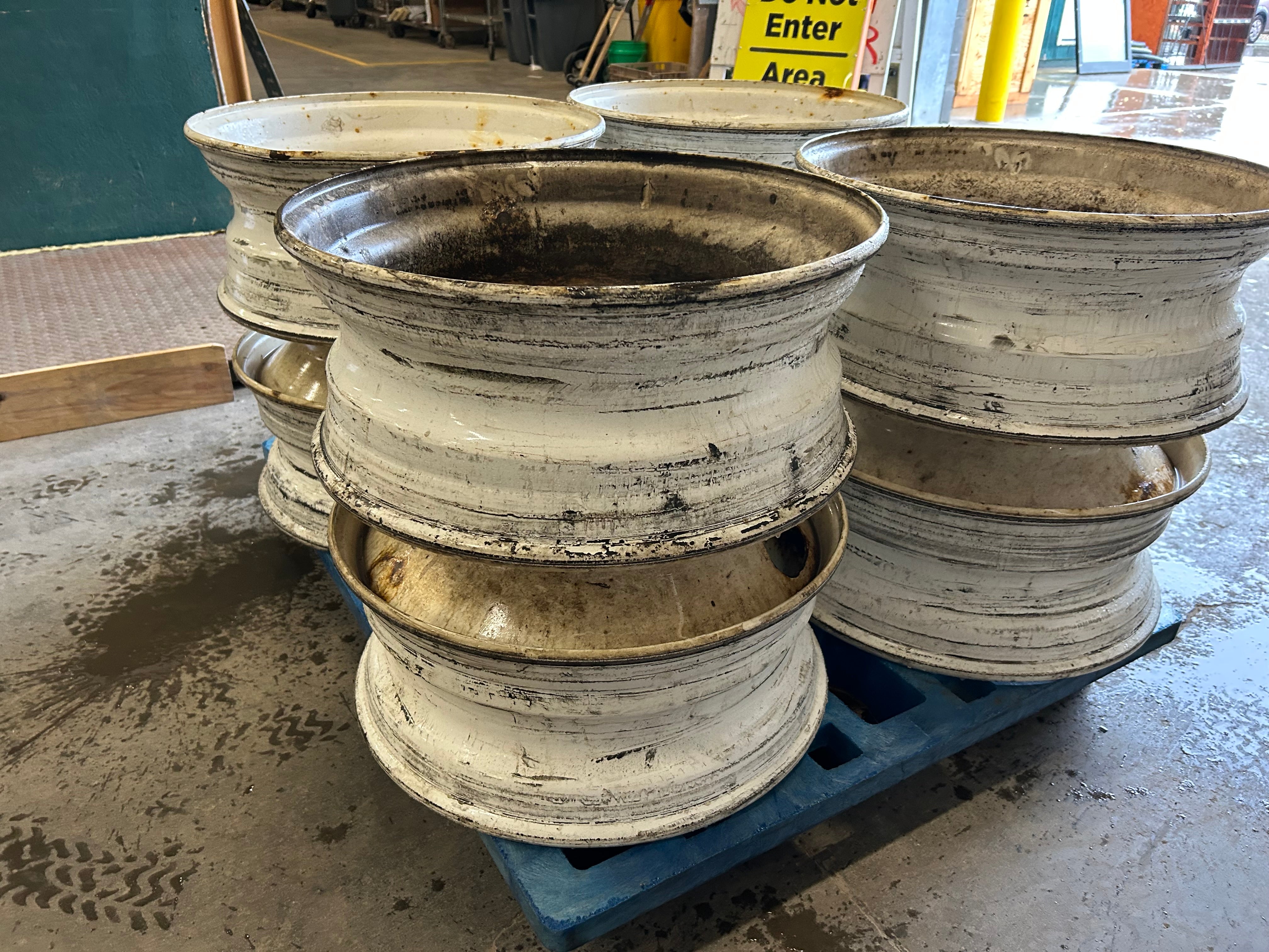 Pallet of 8 Tire Tims