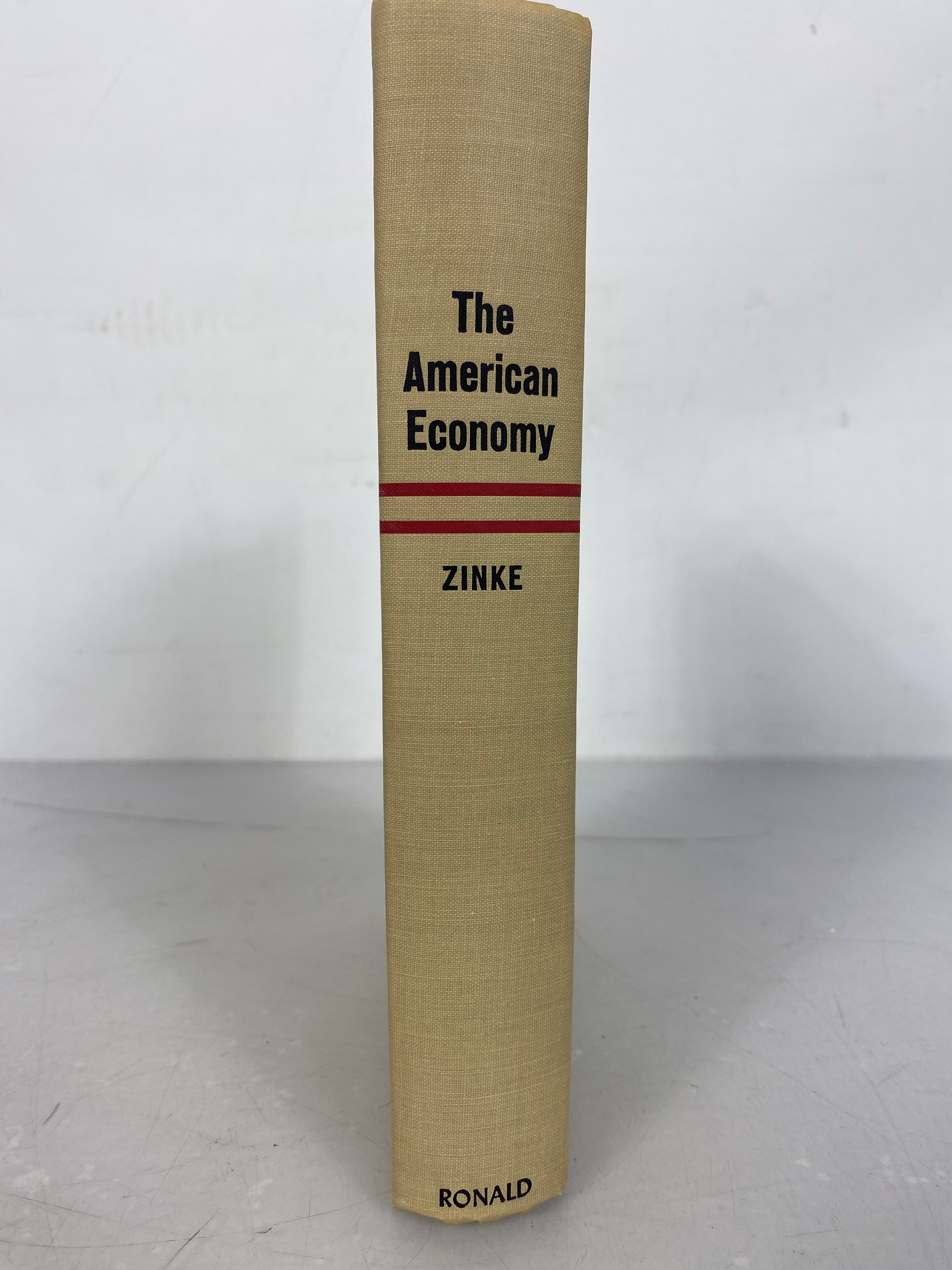 The American Economy by George Zinke 1959 HC DJ