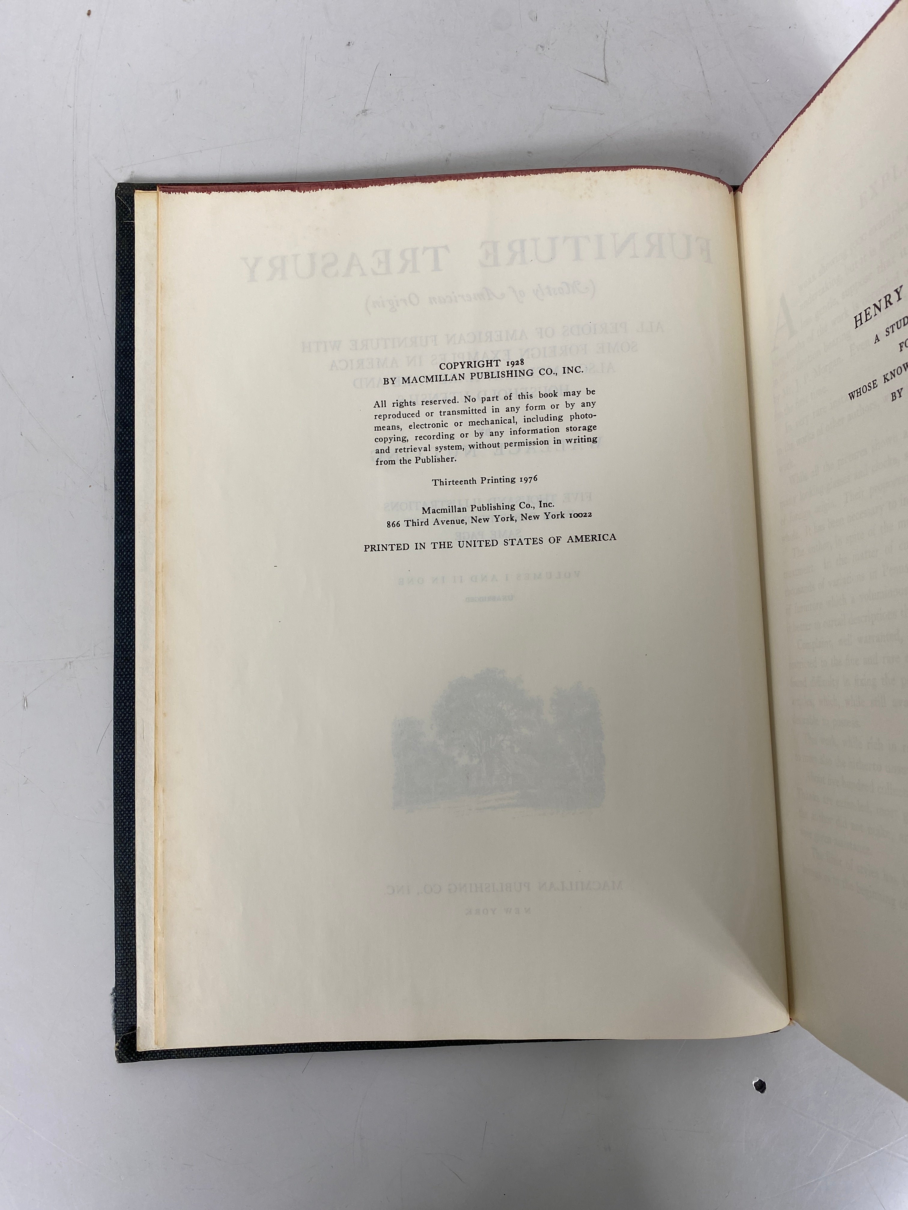 2 Vols: Furniture Treasury by Nutting/Donnelly (1, 2, 3) 1971-76 HC