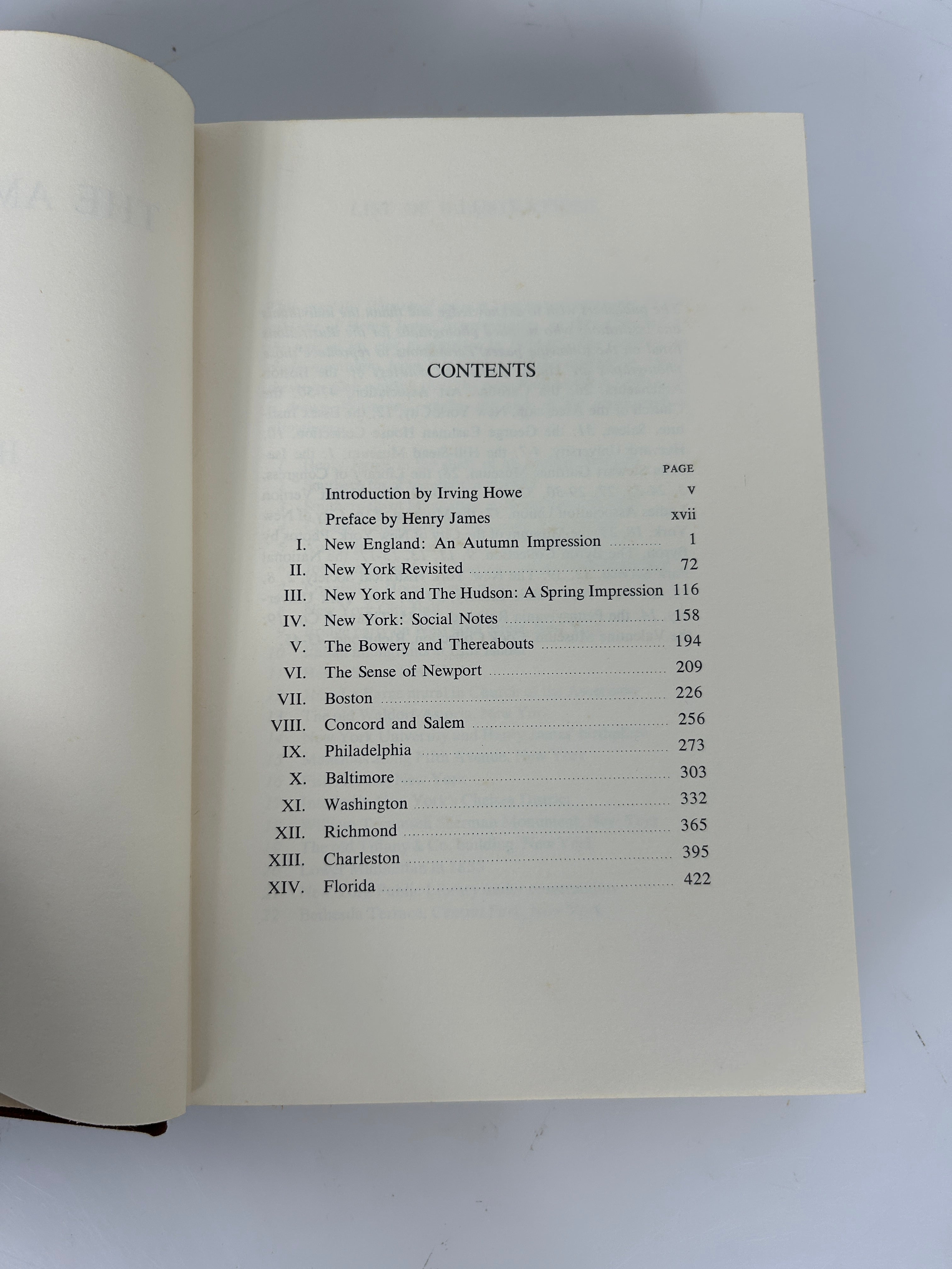 The American Scene by Henry James Horizon Press 1967 HC