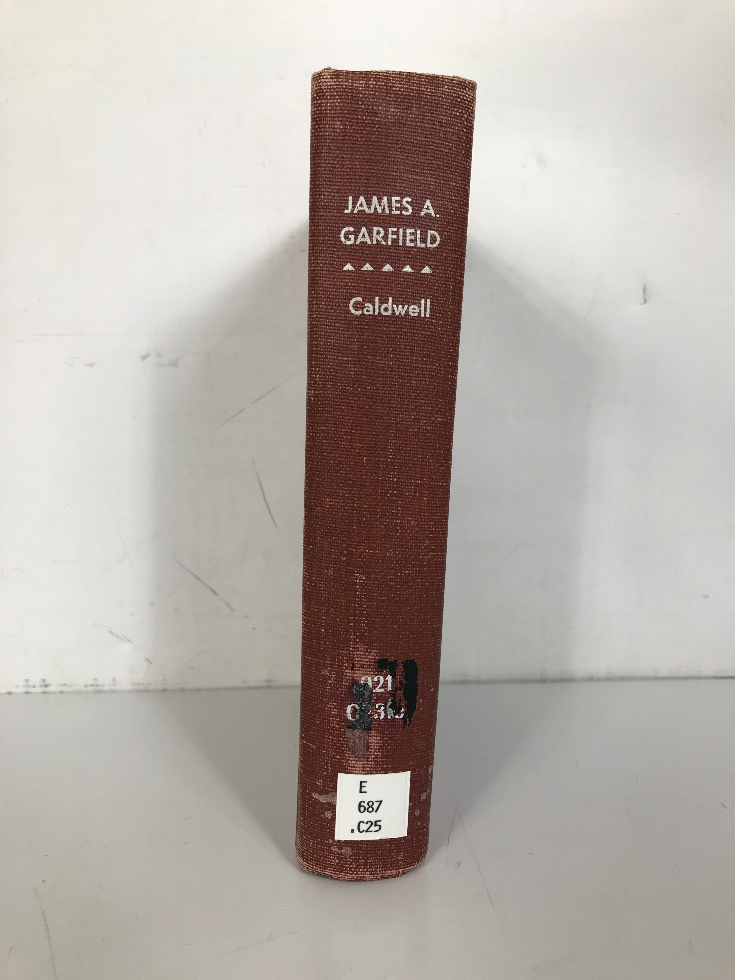 James A. Garfield Party Chieftain Caldwell 1931 HC Ex-Library