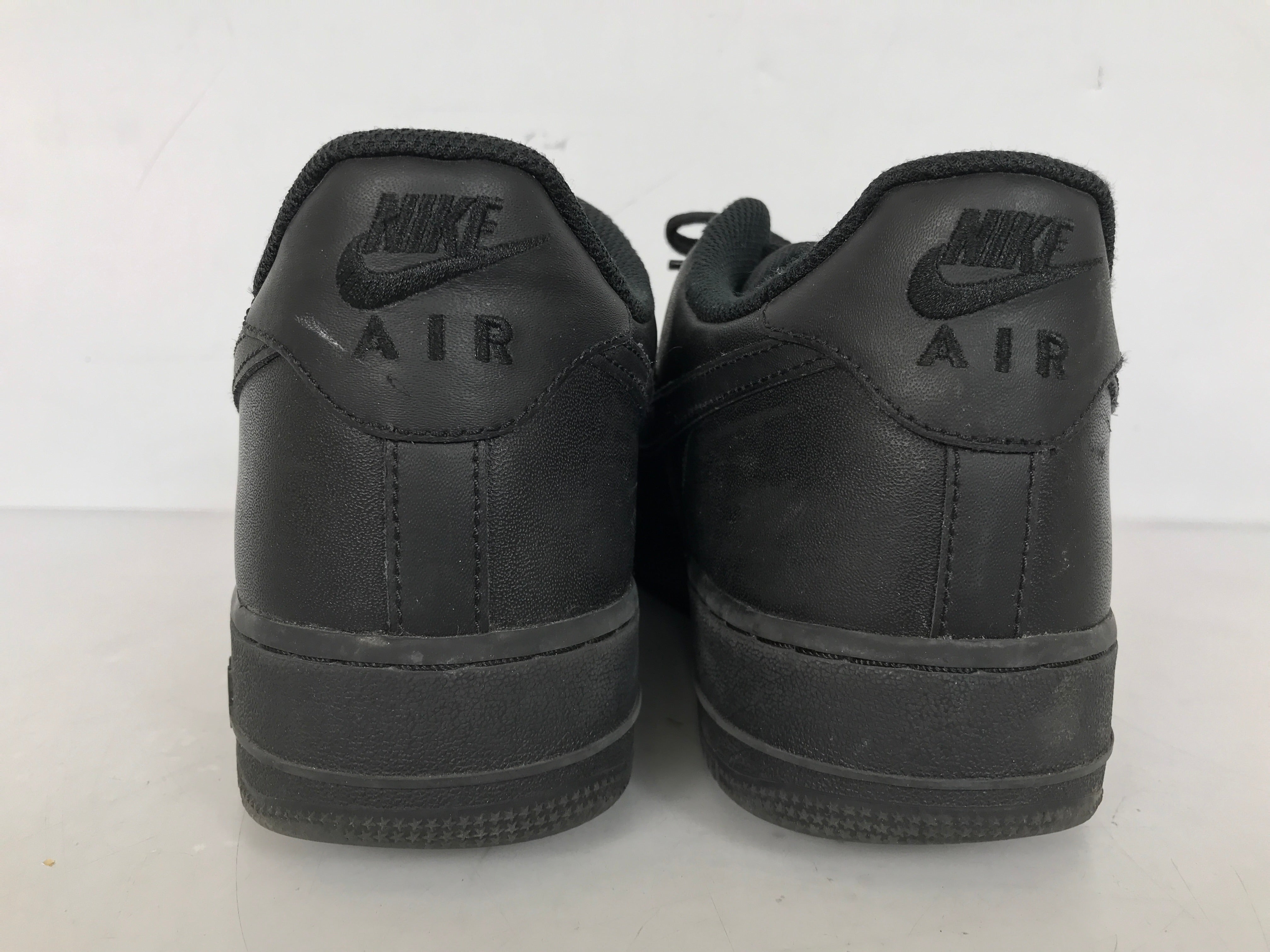 Nike Black Air Force 1 Shoes Men's Size 12