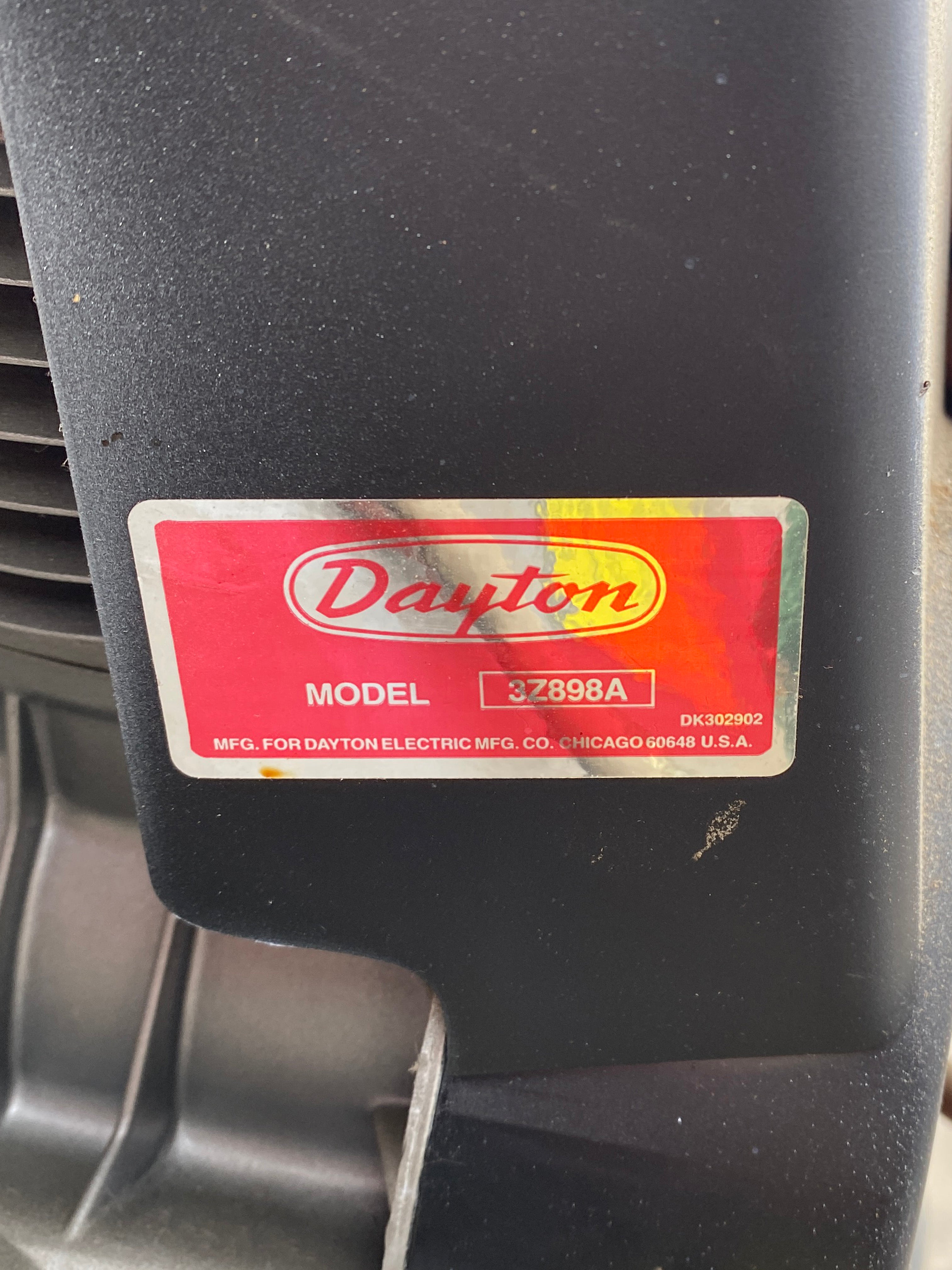 Dayton Air Compressor