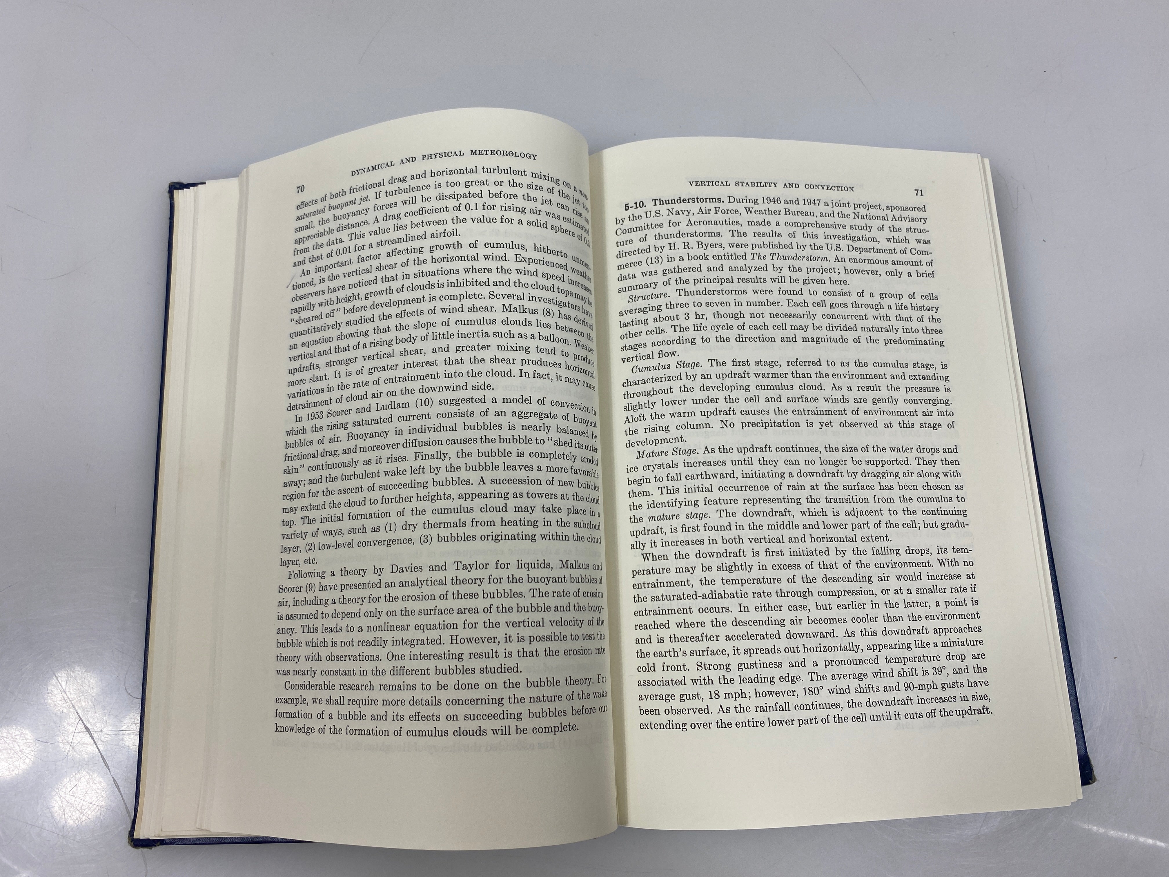 Dynamical and Physical Meteorology by Haltiner/Martin 1957 HC