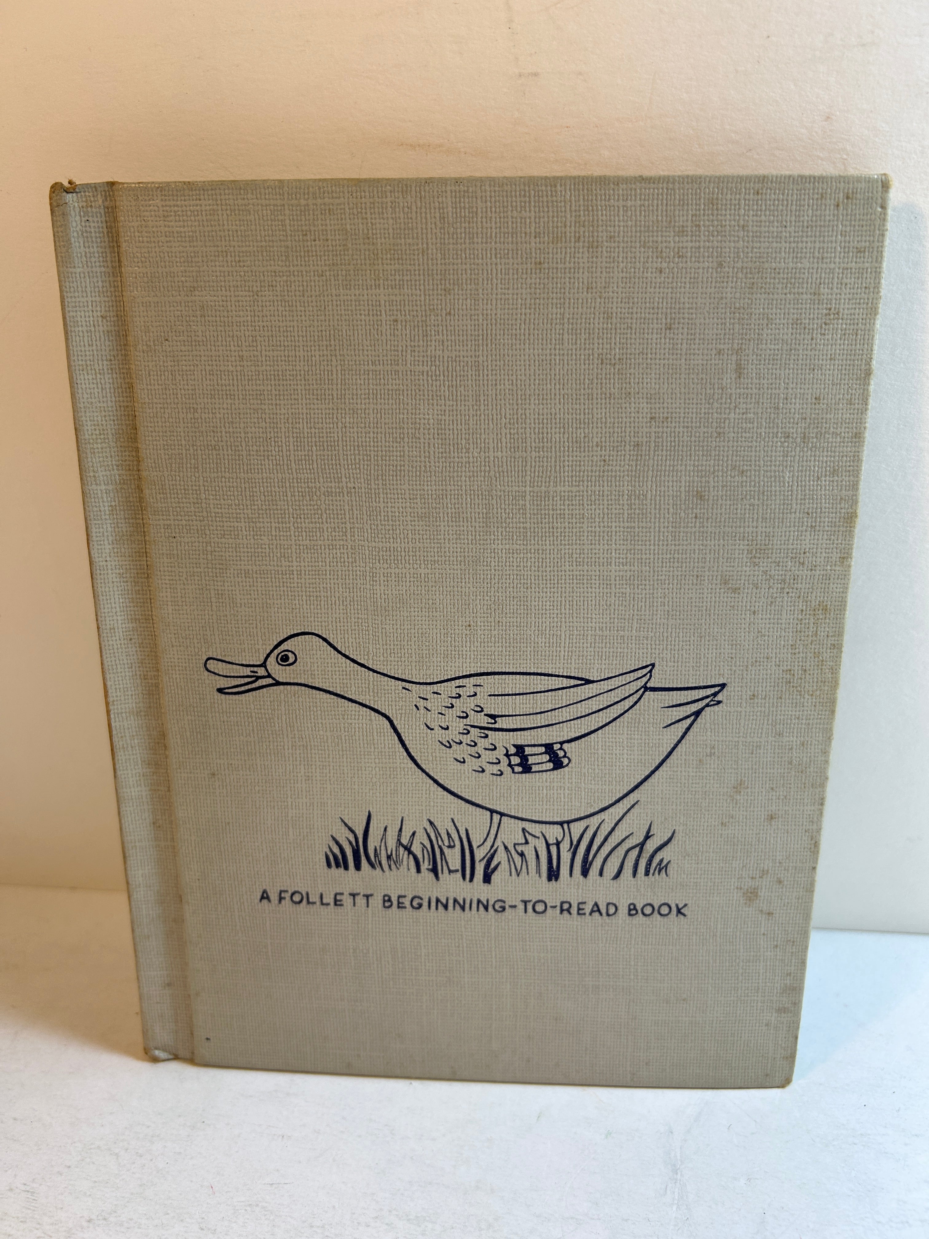 Signed Gertie the Duck by N. Georgiady & L. Romano 8th Printing Follett 1959