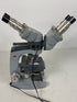 Vintage AO Spencer Model No. 1036A Dual Head Illuminator Microscope with Transformer and 4 Objective Lenses