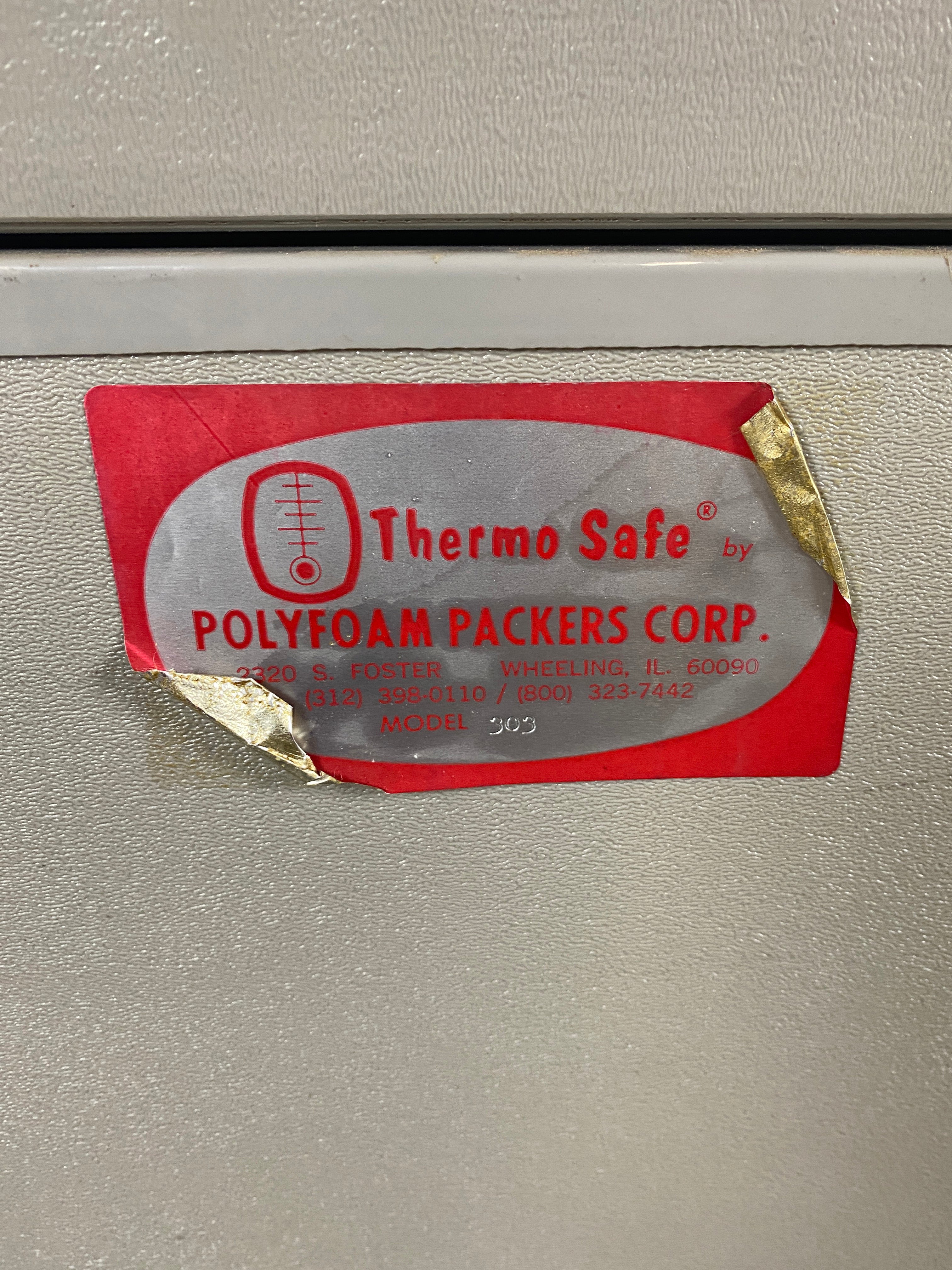 Polyform Packers Corporation Insulated Thermo Safe No. 303