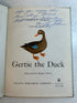 Signed Gertie the Duck by N. Georgiady & L. Romano 8th Printing Follett 1959