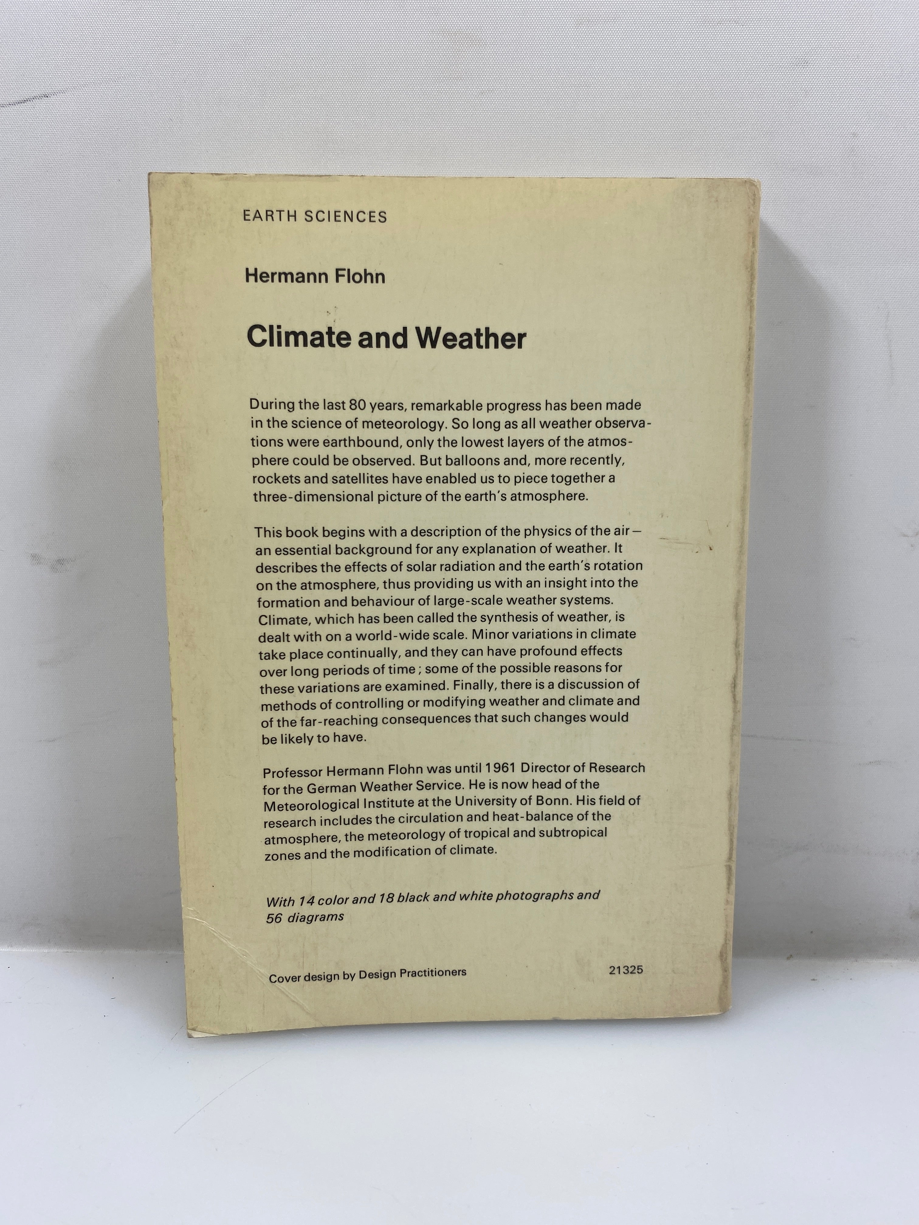 Climate and Weather by Hermann Flohn 1969 SC