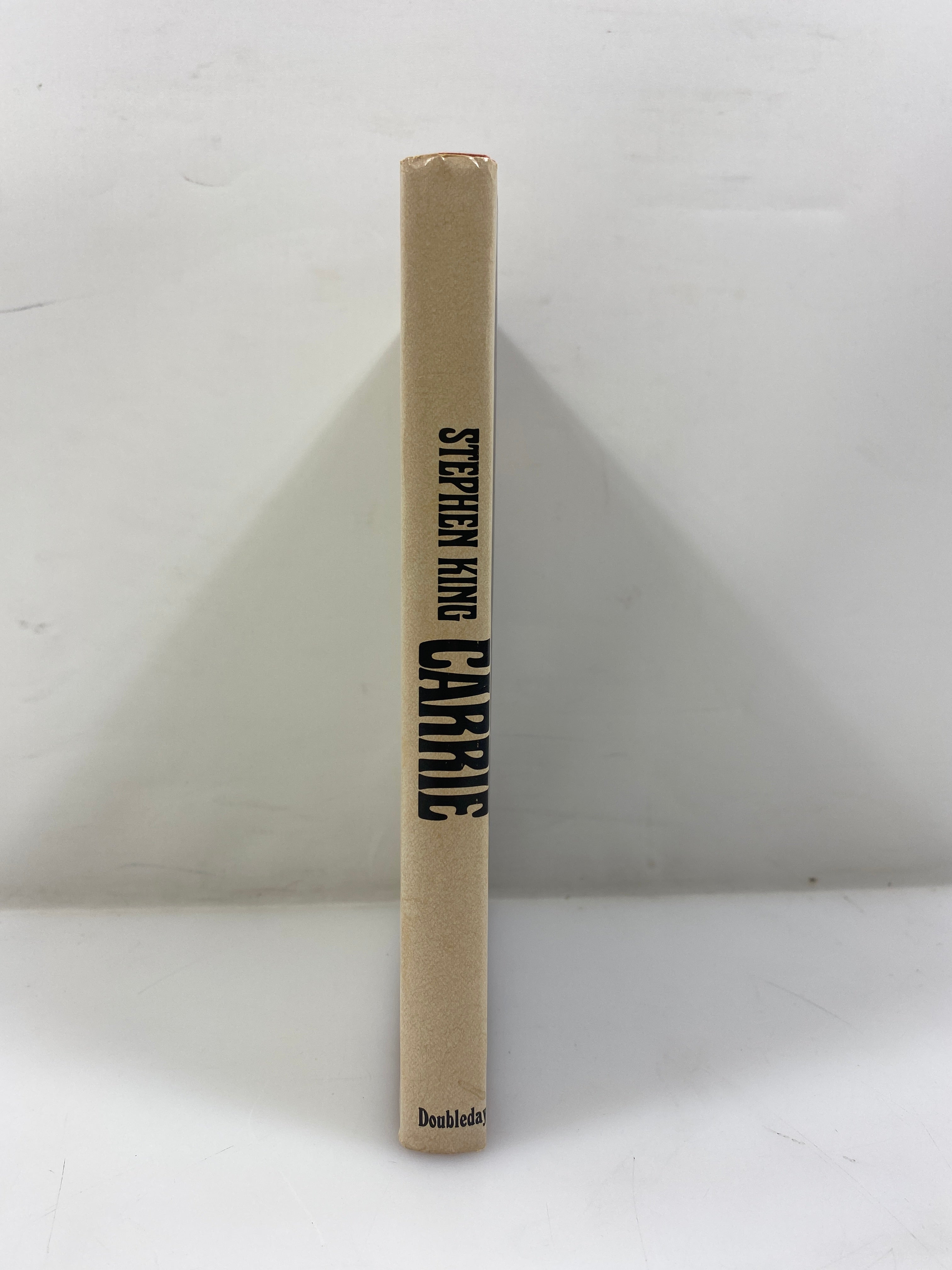 Carrie by Stephen King 1974 HCDJ