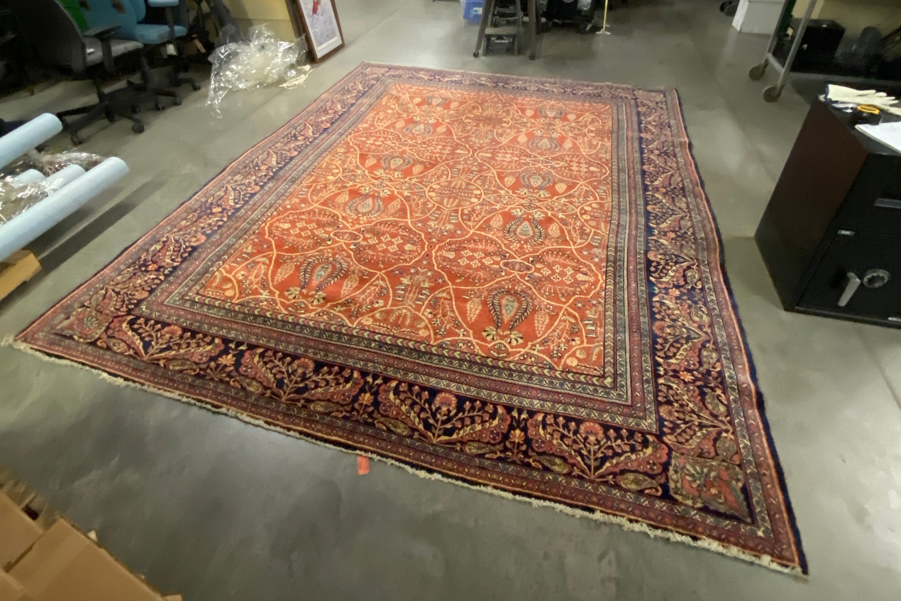 Antique Patterned Rug #7