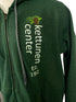 Kettunen Center Green Pine Cone Zip Up Size Medium