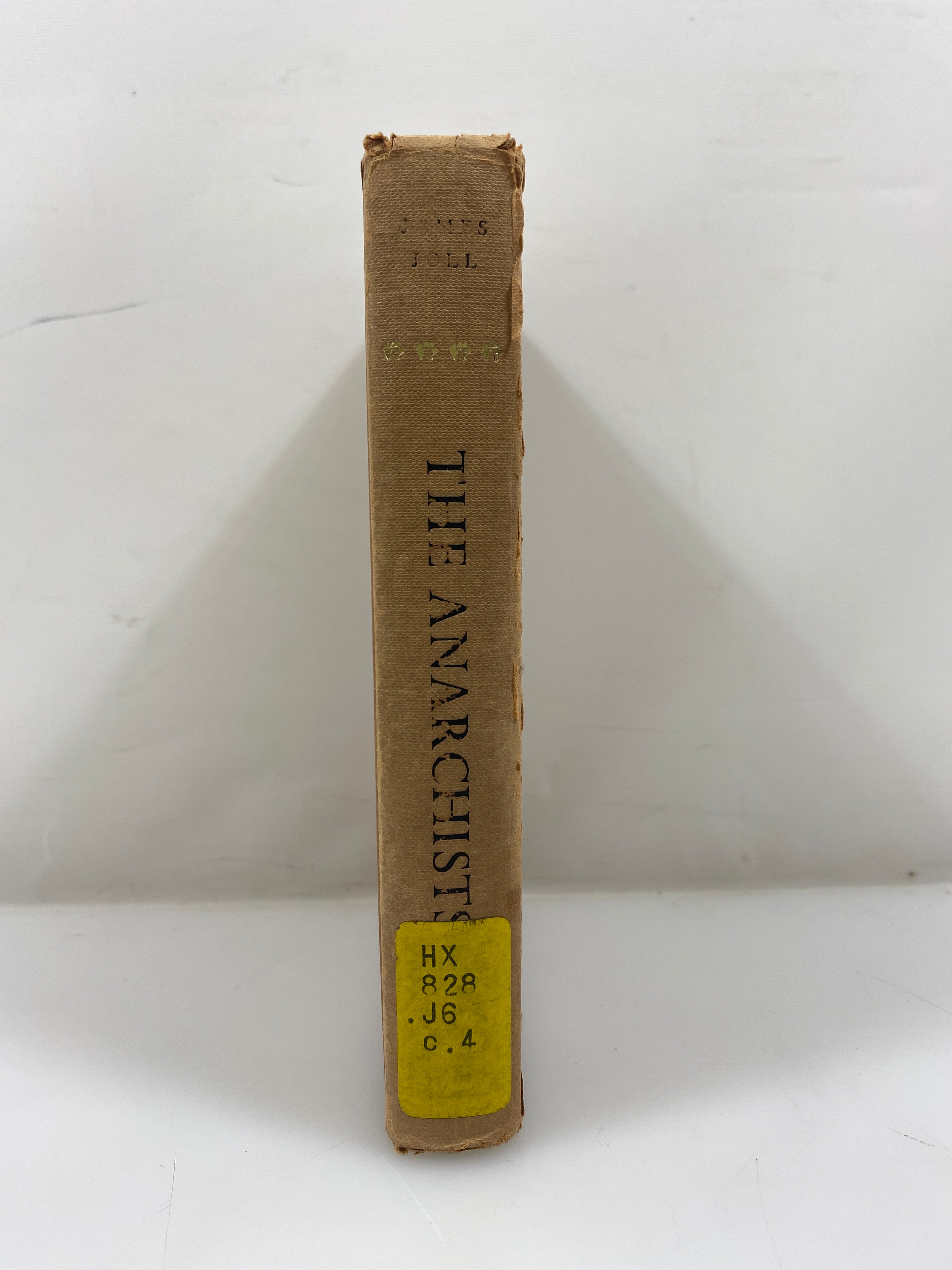 The Anarchists by James Joll Ex-library 1st American Ed. 1964