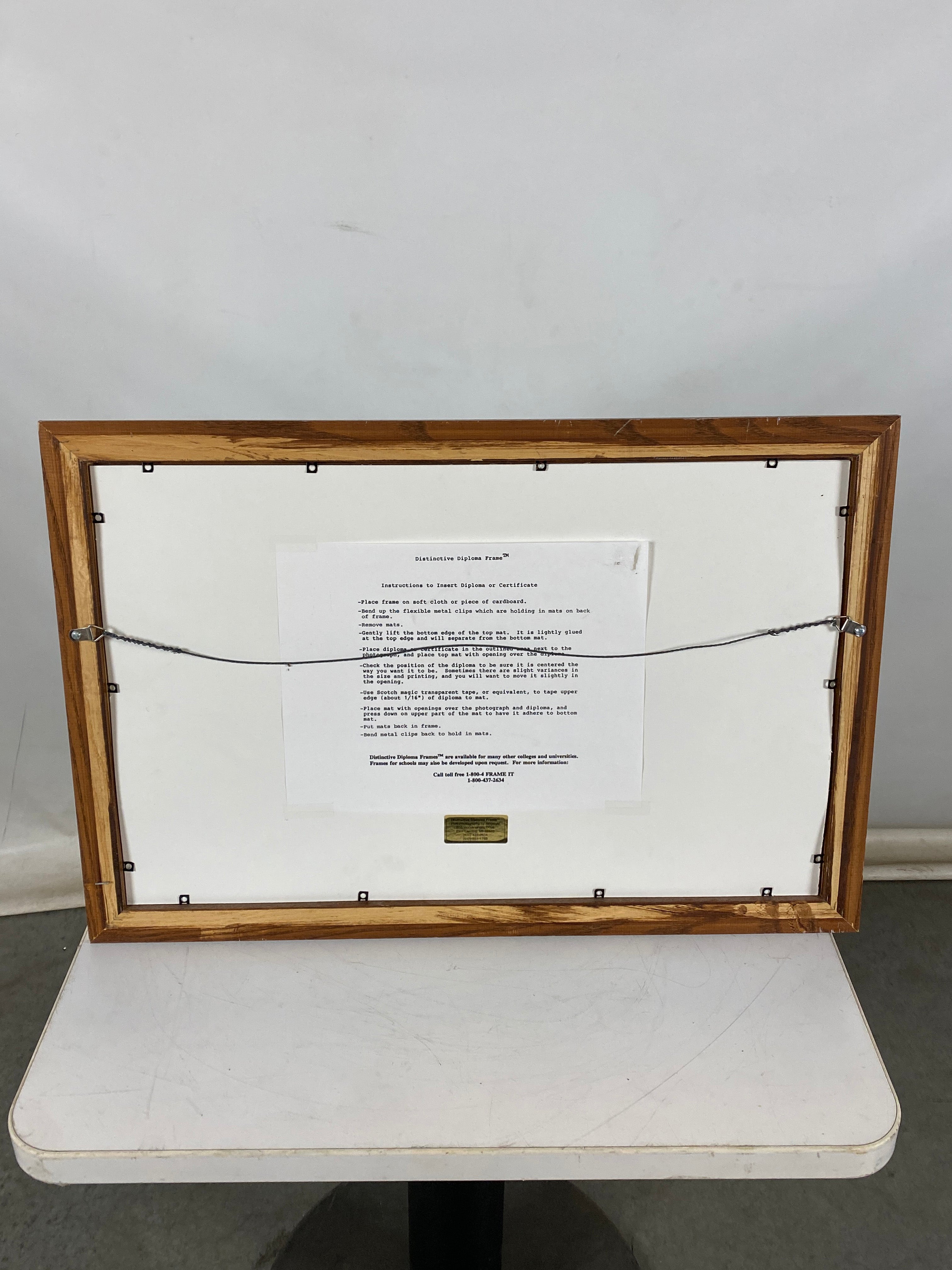 Michigan State Spartan Statue Diploma Frame