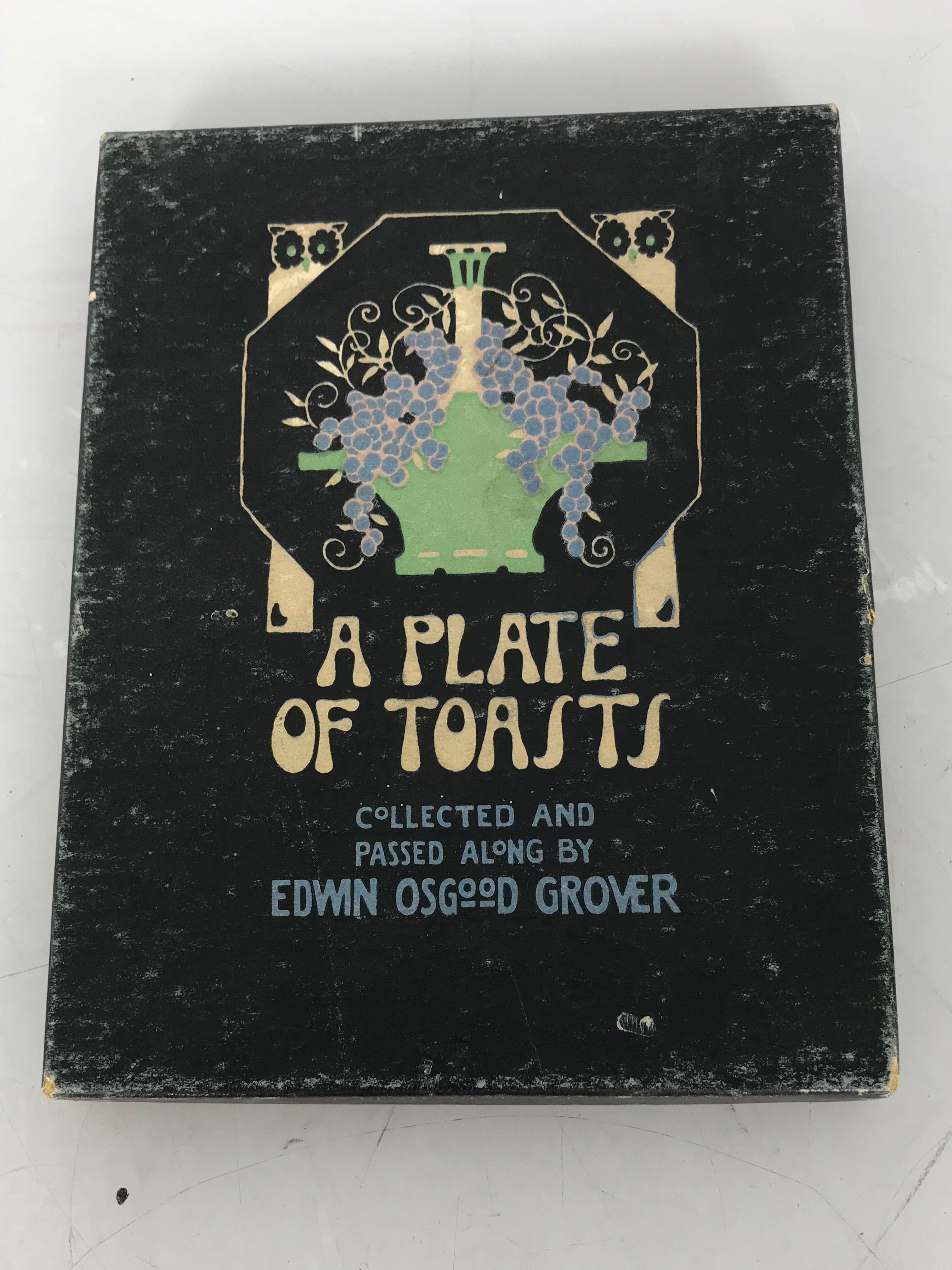 A Plate of Toasts by Edwin Osgood Grover with Box 1916