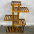 Wooden Tiered Floral Display Stand