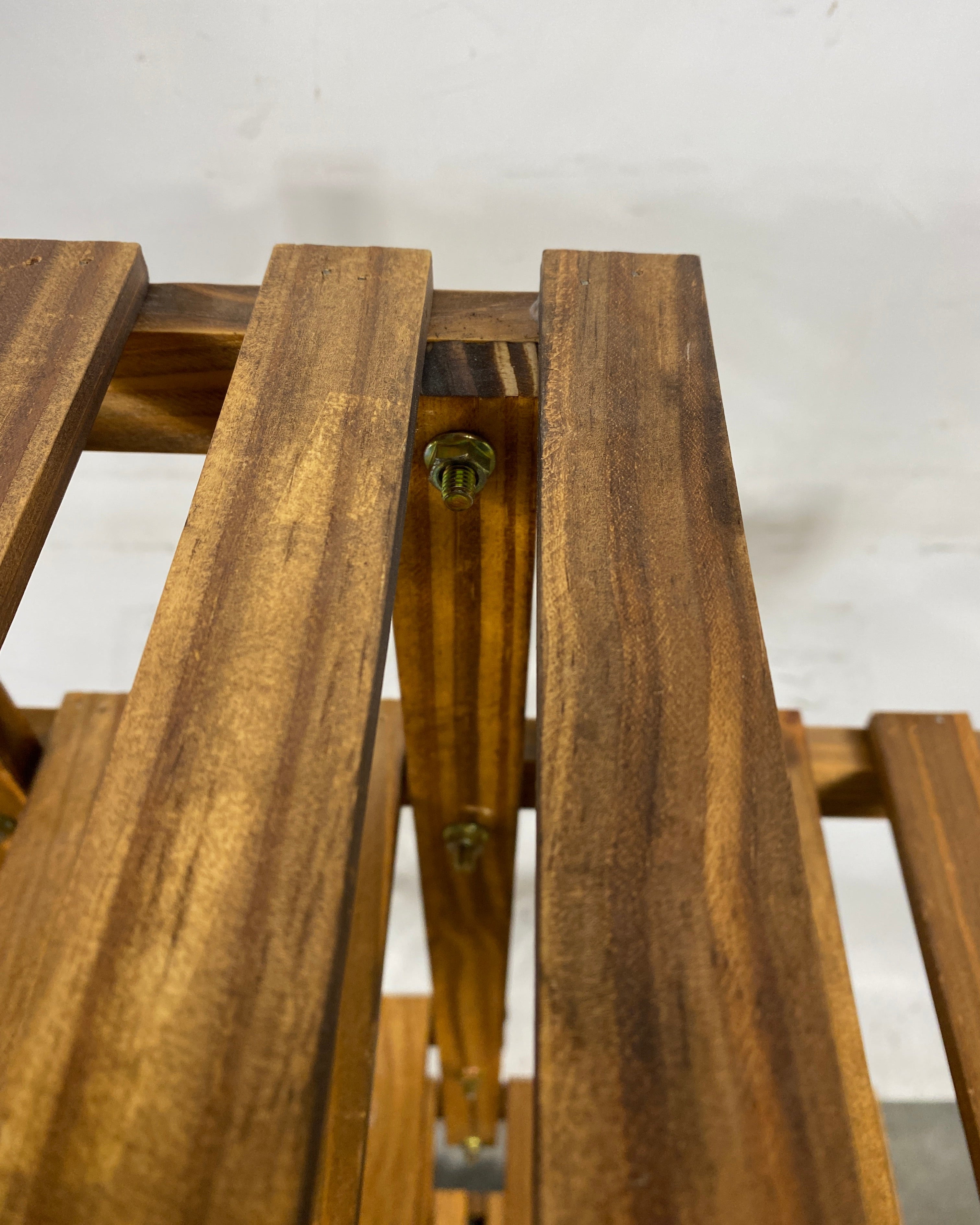 Wooden Tiered Floral Display Stand