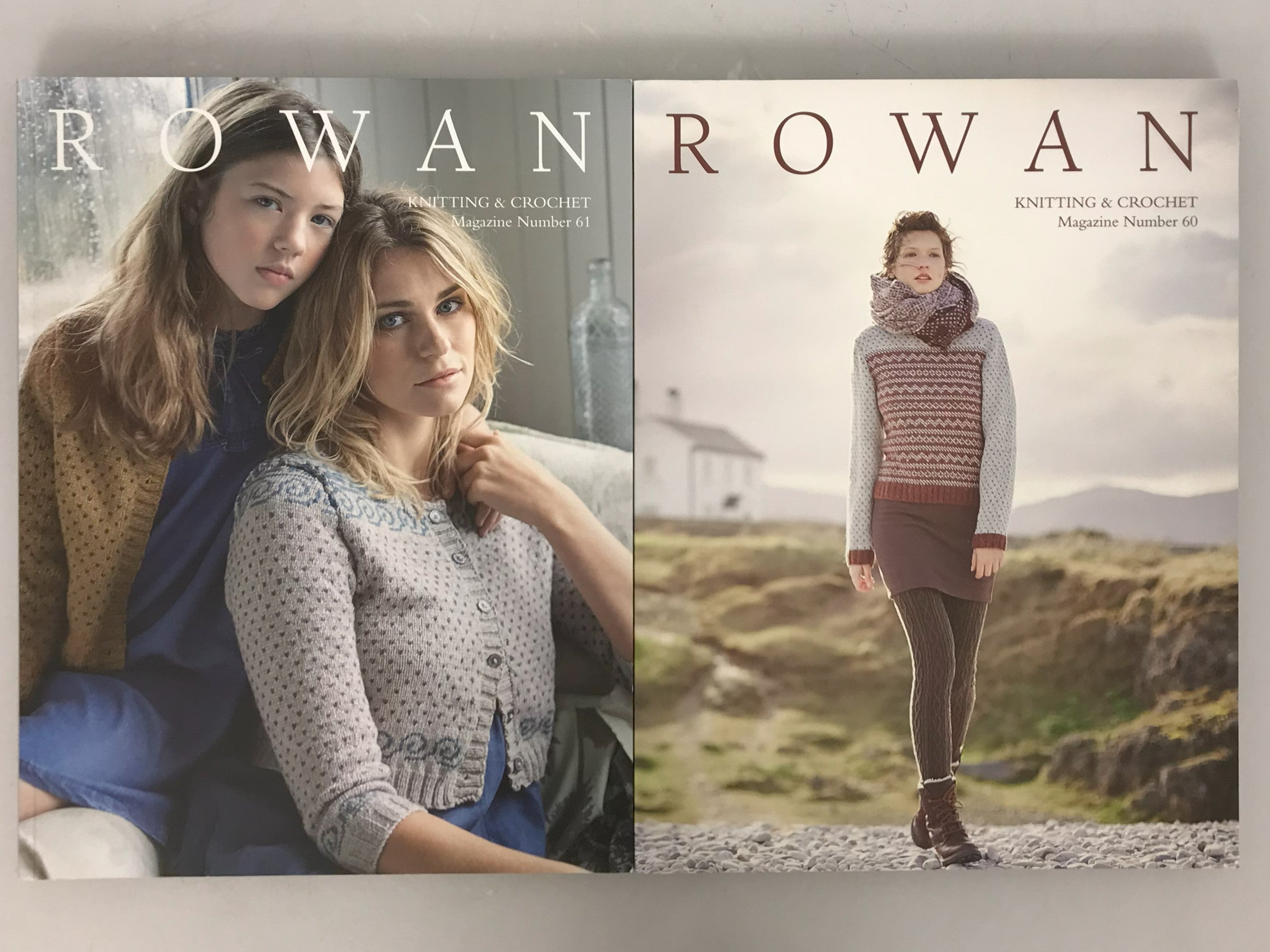 Rowan Knitting & Crochet Magazine Lot of 2 60-61 2016