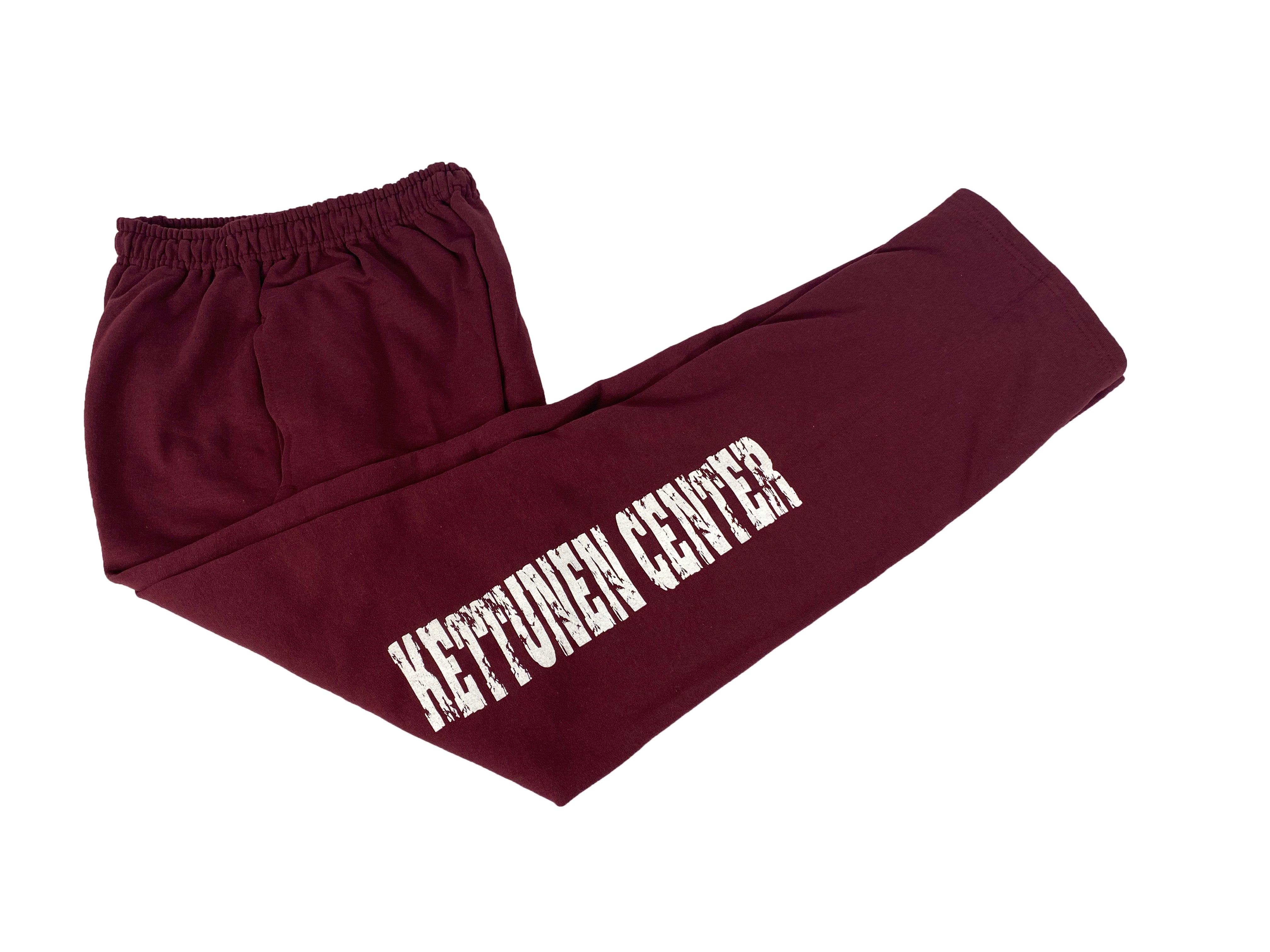 Kettunen Center Burgundy Sweatpants Size Small