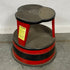 Kikstep Circular Rolling Red Stepping Stool