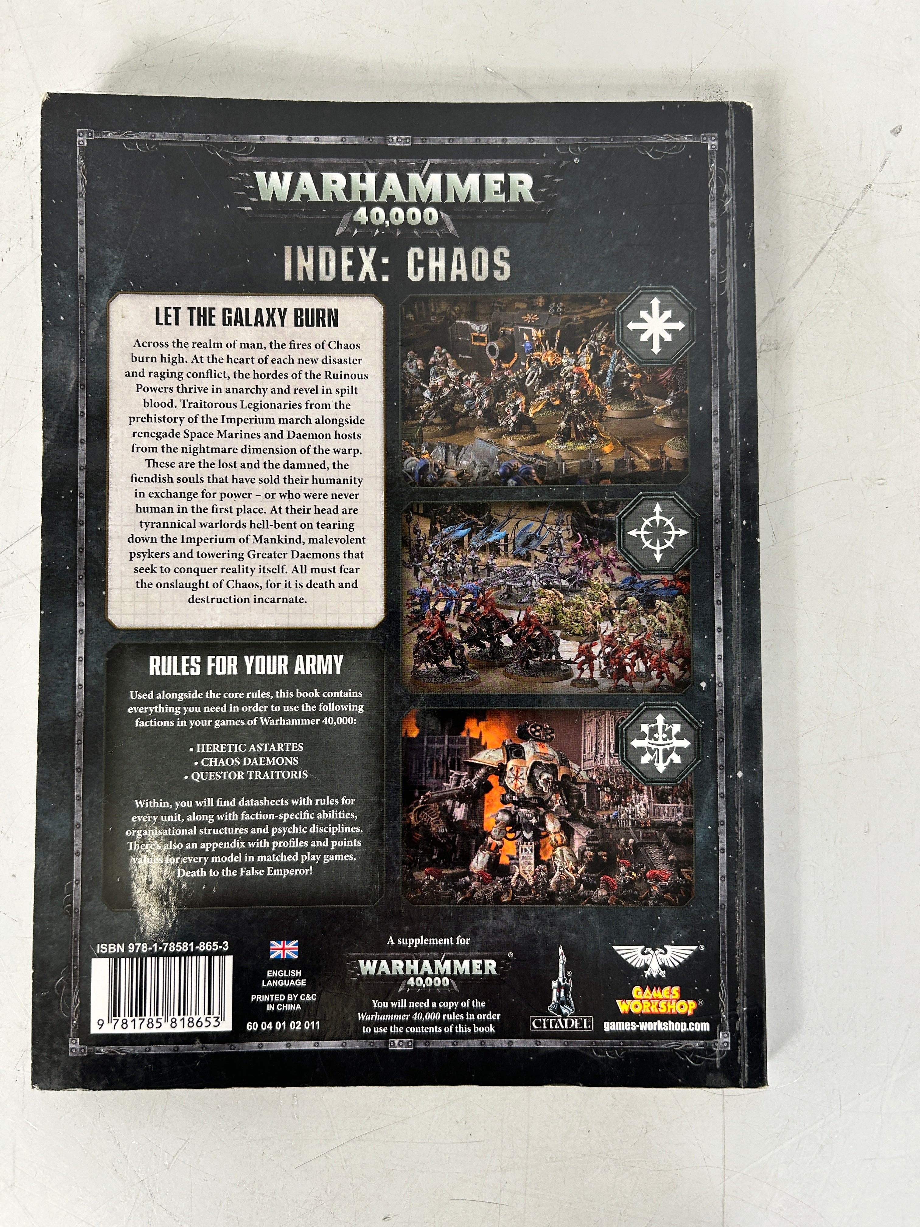 3 Warhammer 40K Chapter Approved 2017-18, 2017 Index: Chaos