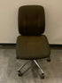 Steelcase Armless Brown Rolling Desk Chair