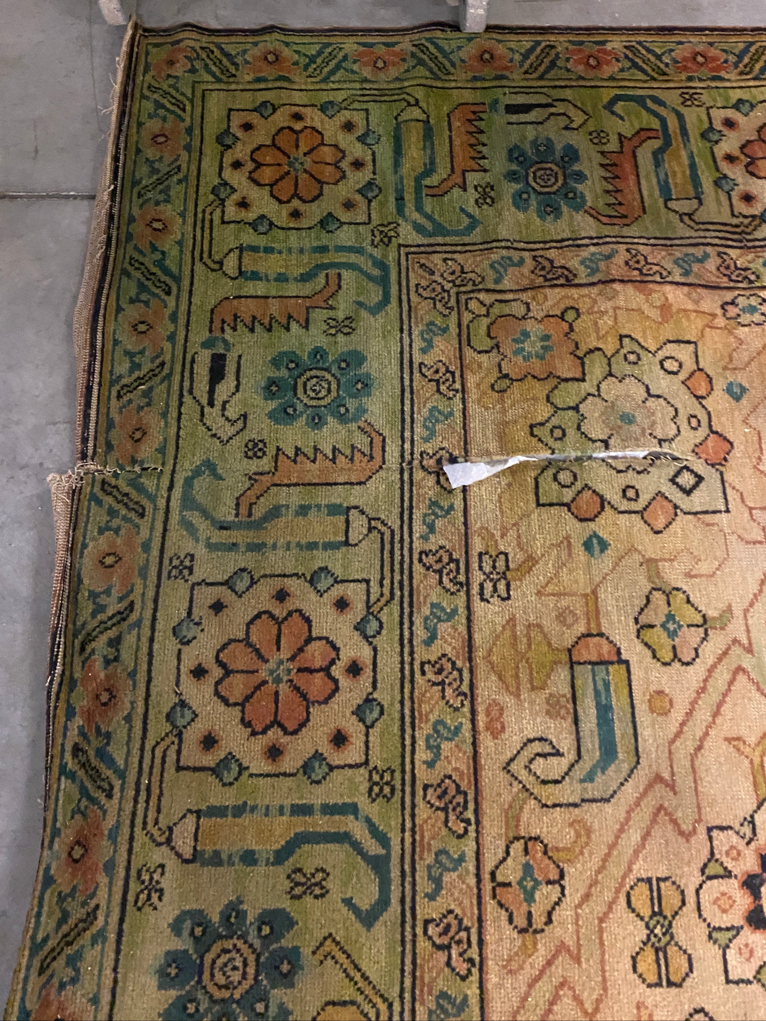 Antique Patterned Rug #10
