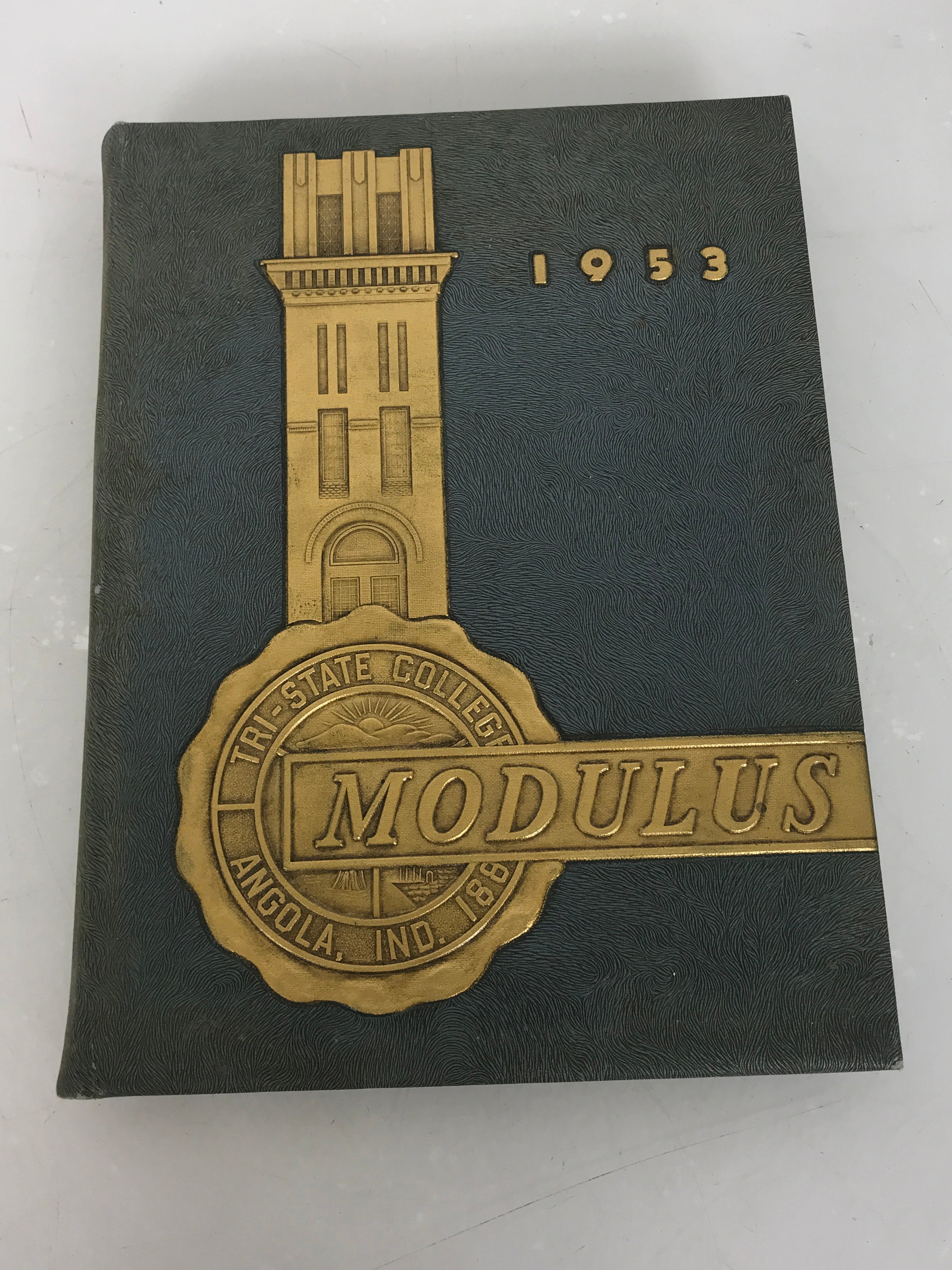 1953 Tri-State College (Trine University) Yearbook Angola Indiana HC