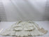 Vintage 1920s White Linen Infant's Dress with Intricate Eyelet Lace Details