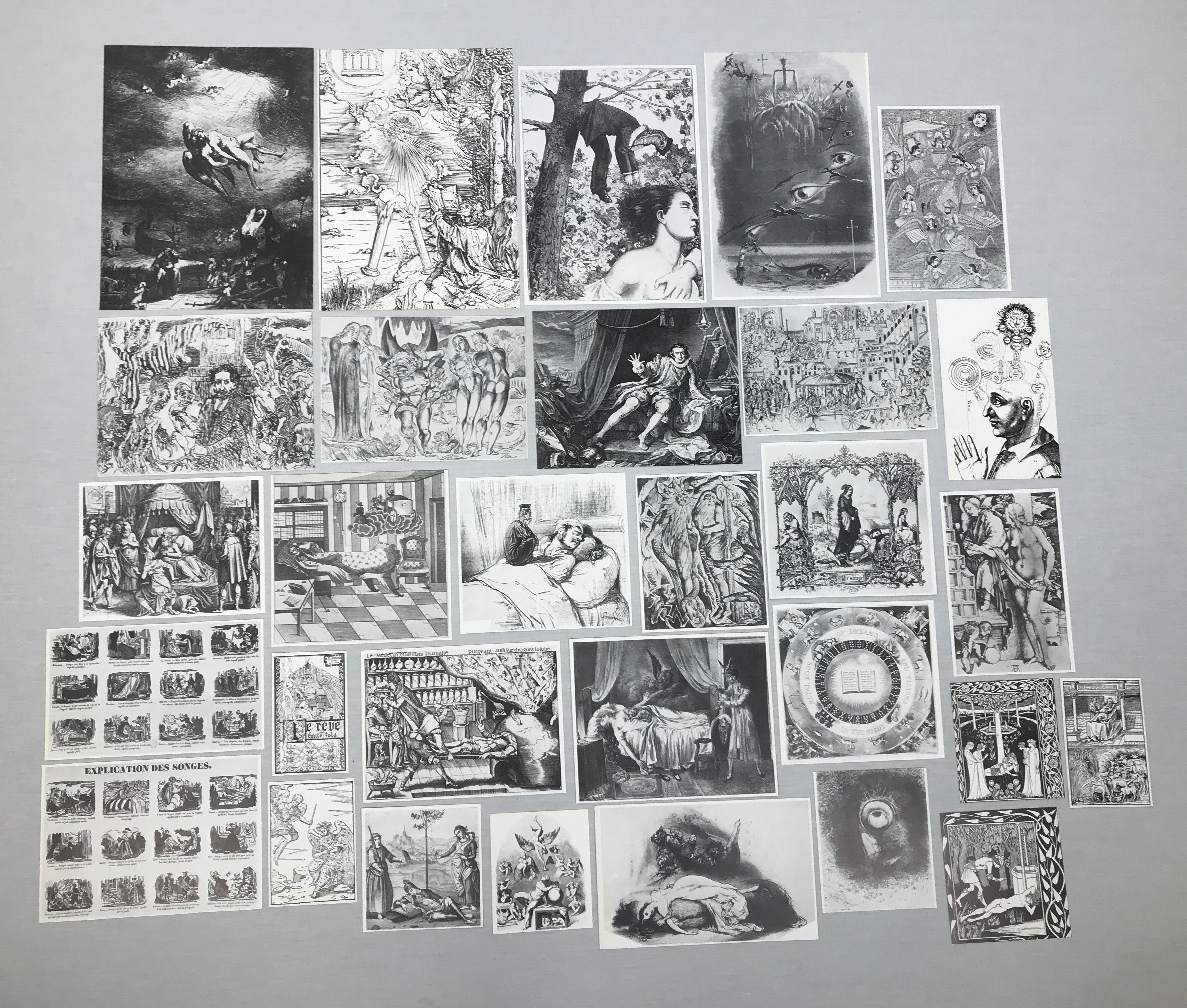 Fantasy Etchings and Lithographs