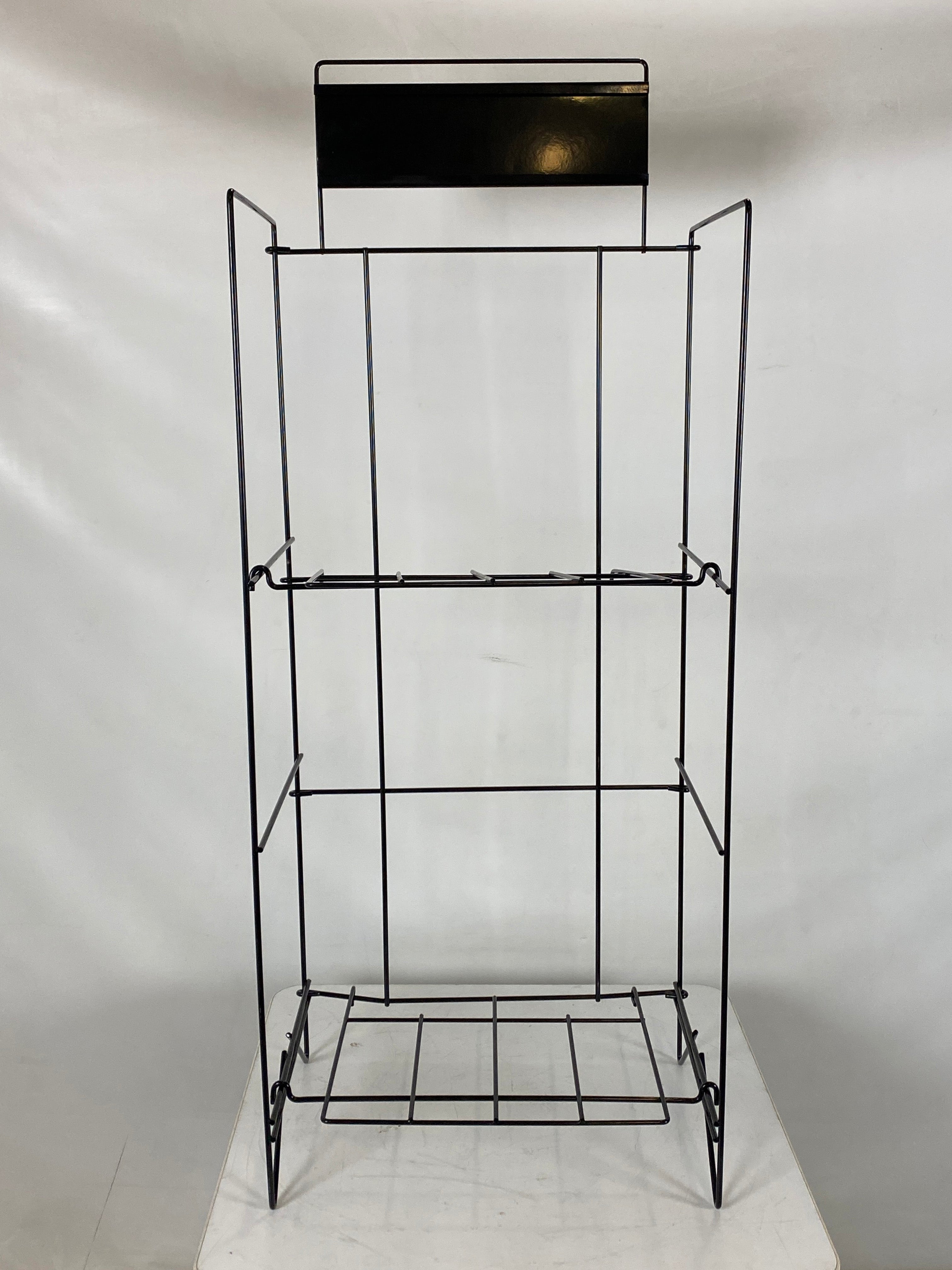 Small Metal Newspaper Stand