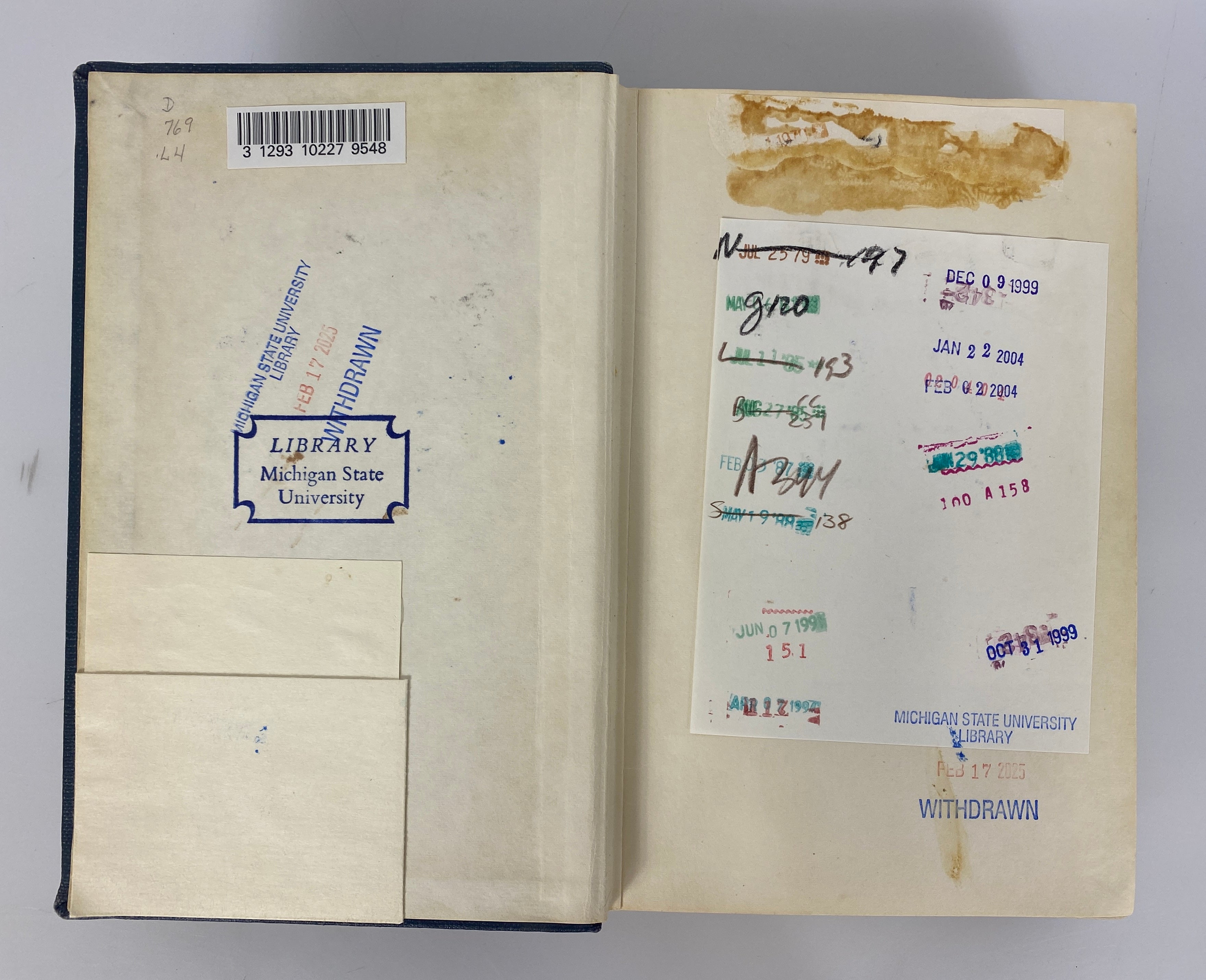 I Was There by Fleet Admiral William D. Leahy (1950) Library Binding HC