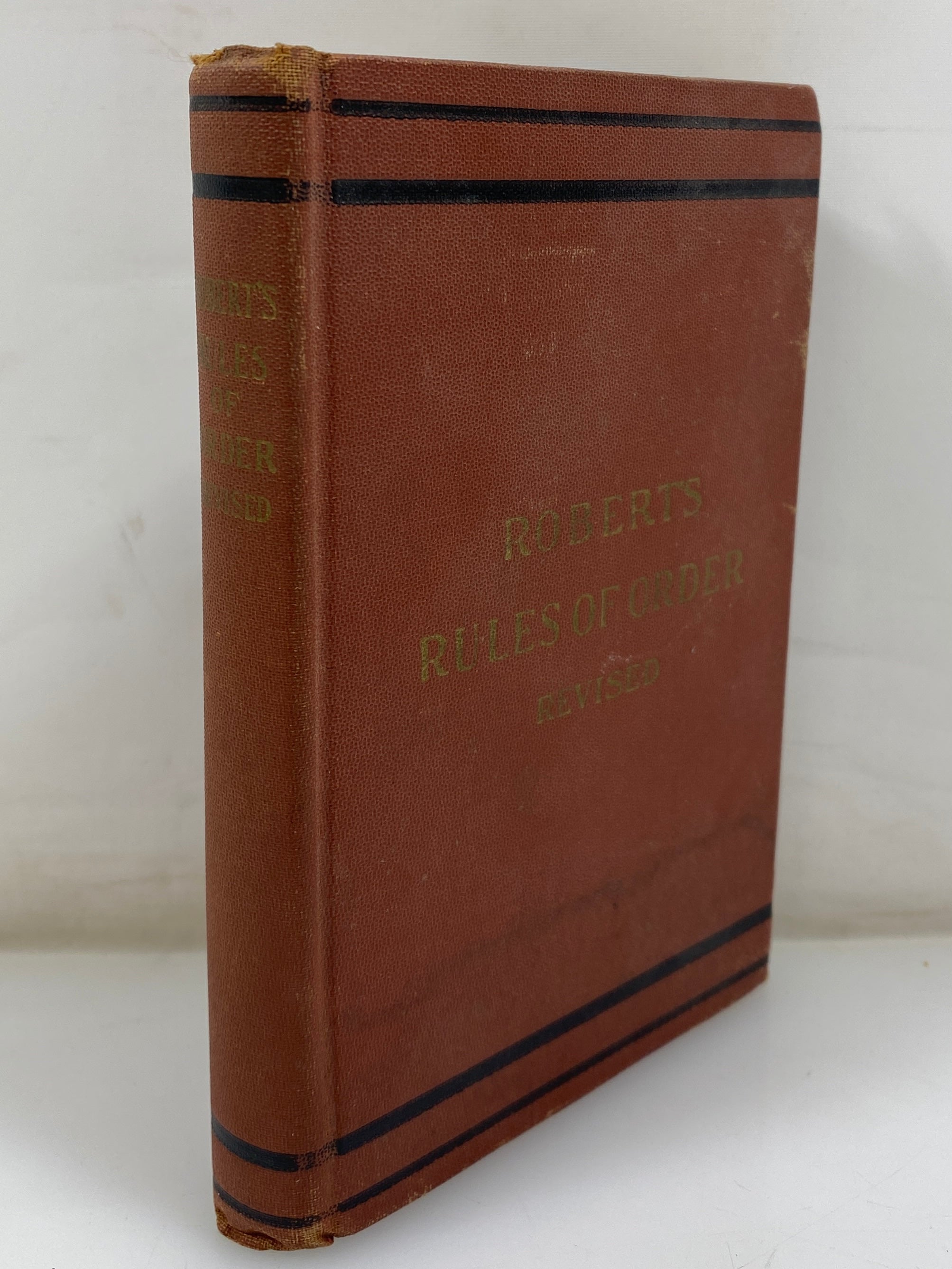 Robert's Rules of Order Revised by Henry M. Robert 1943 HC