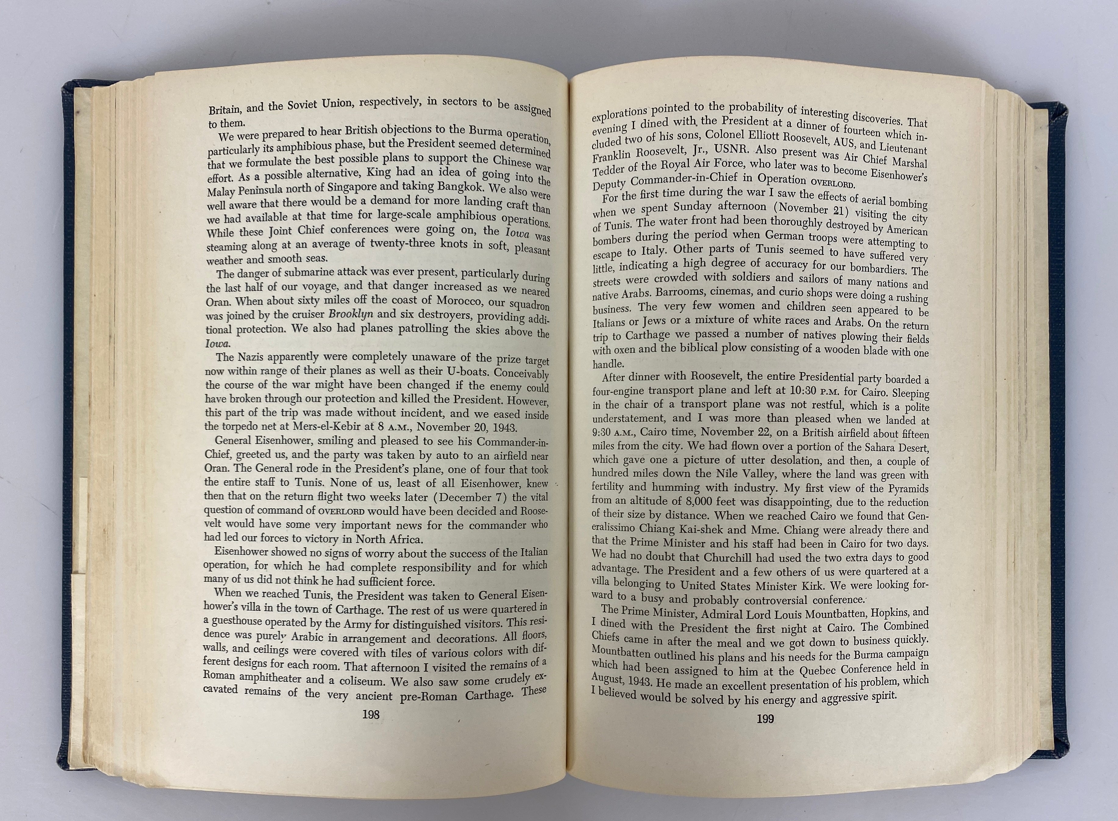 I Was There by Fleet Admiral William D. Leahy (1950) Library Binding HC