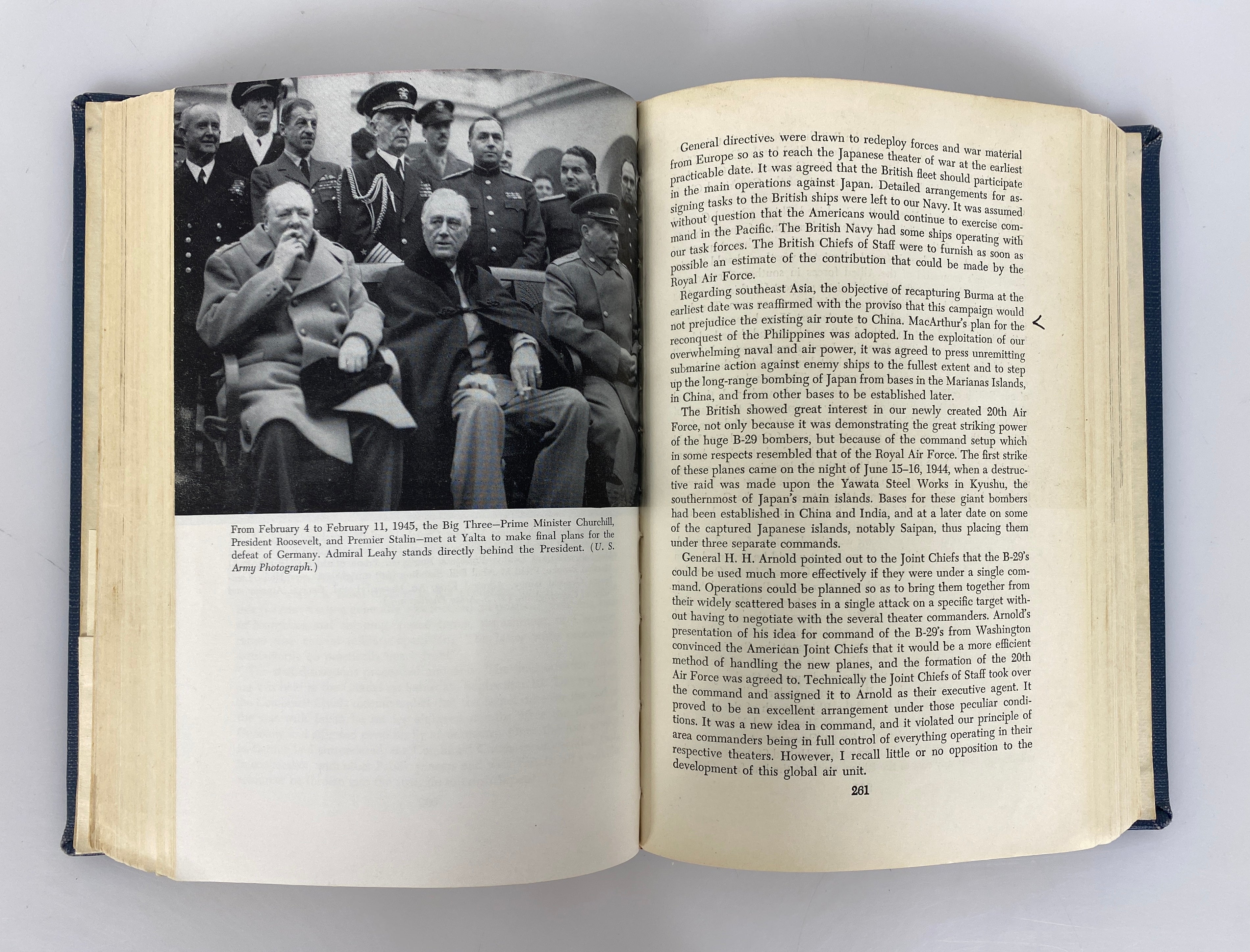 I Was There by Fleet Admiral William D. Leahy (1950) Library Binding HC
