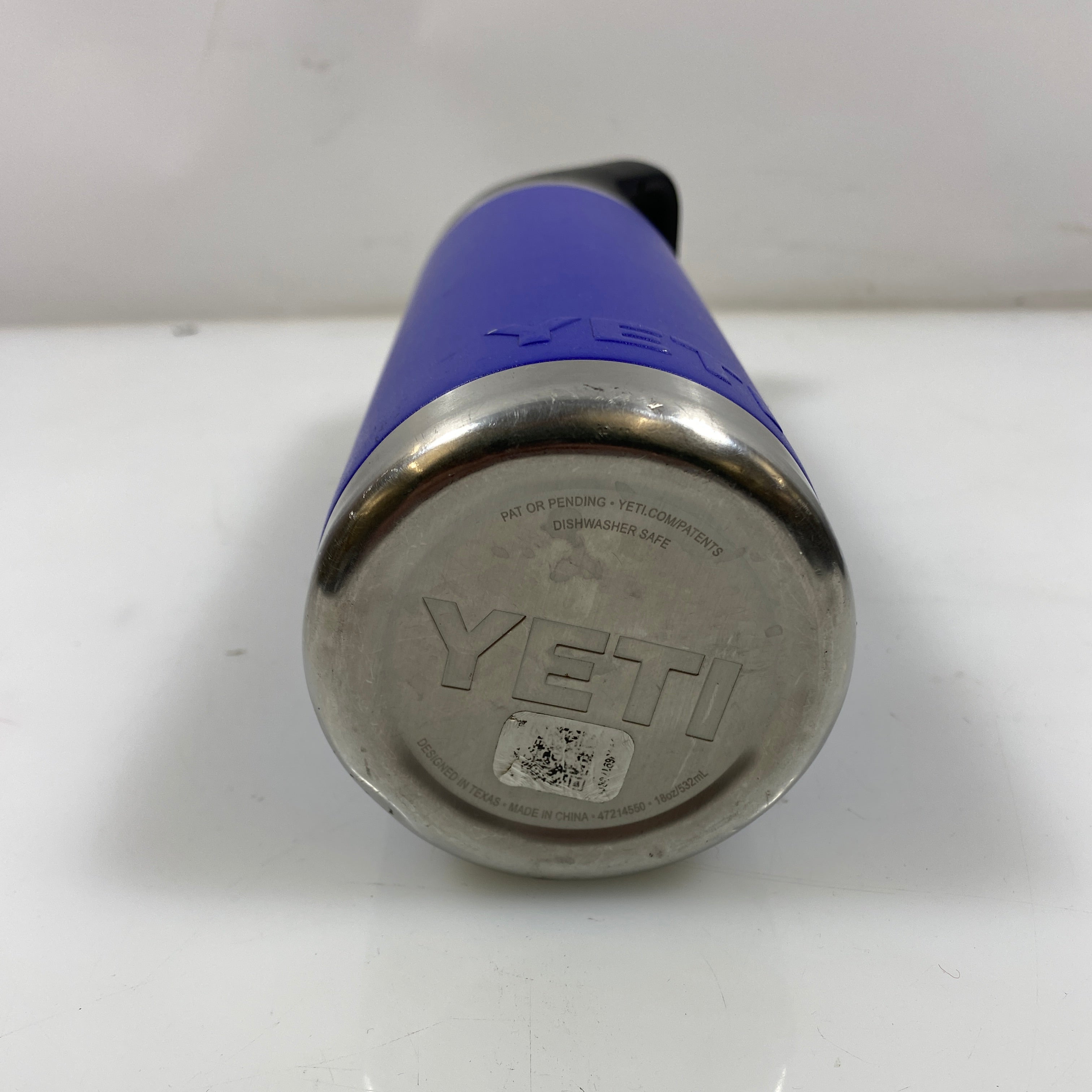 Yeti Blue Rambler Water Bottle 18oz