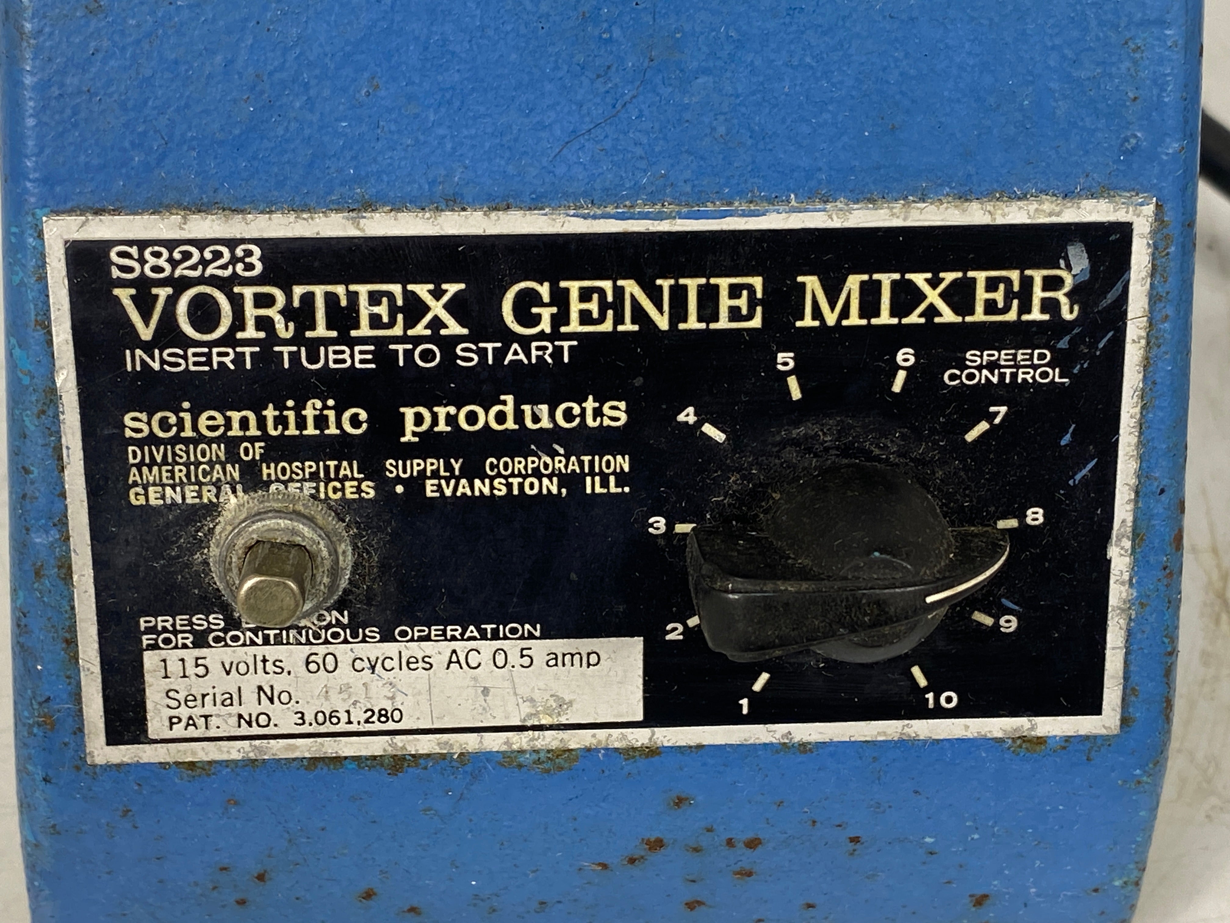 Scientific Products Vortex Genie Mixer S8223 #2