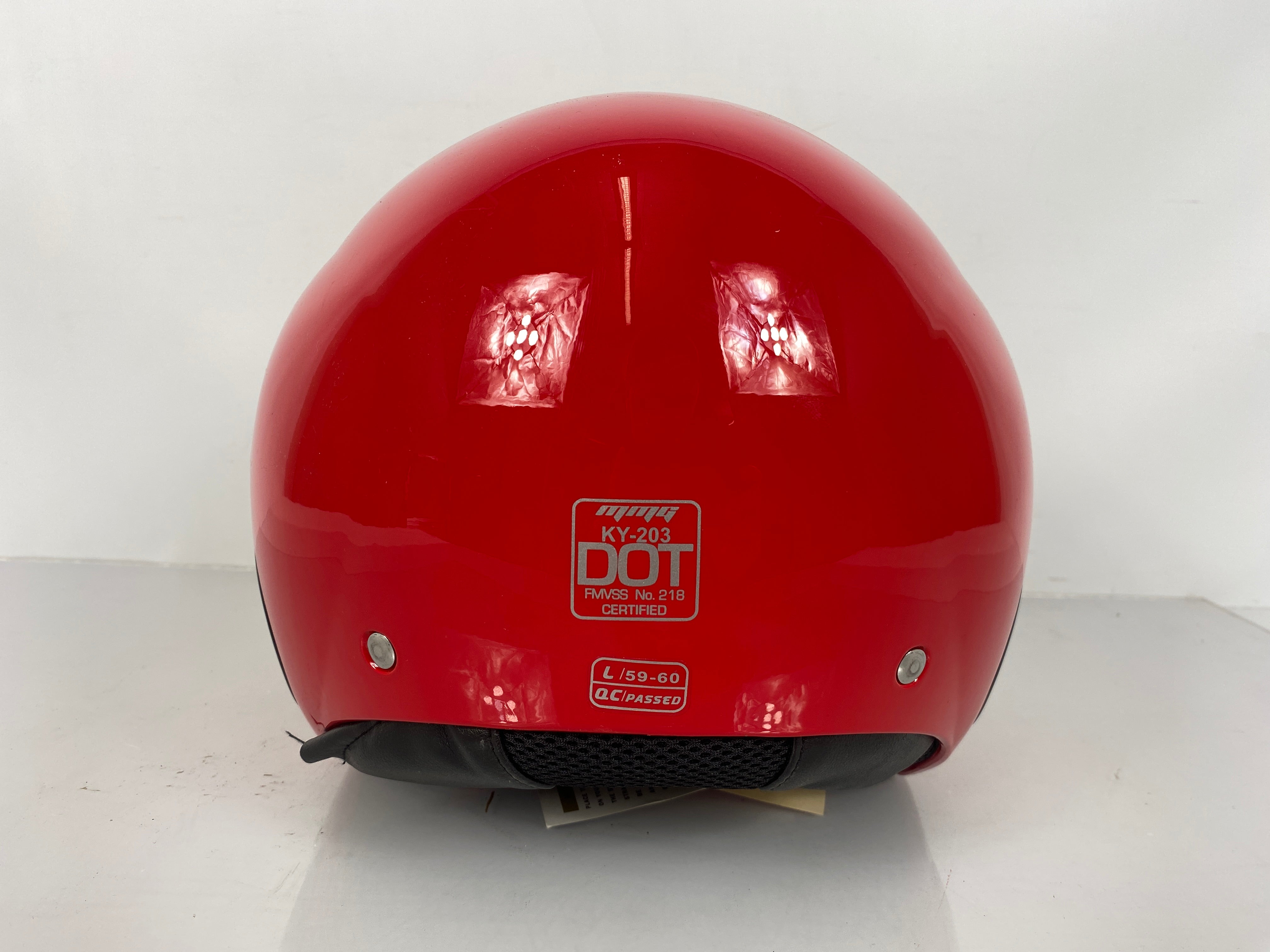 ModCycles Open Face MMG Helmet Red Size L