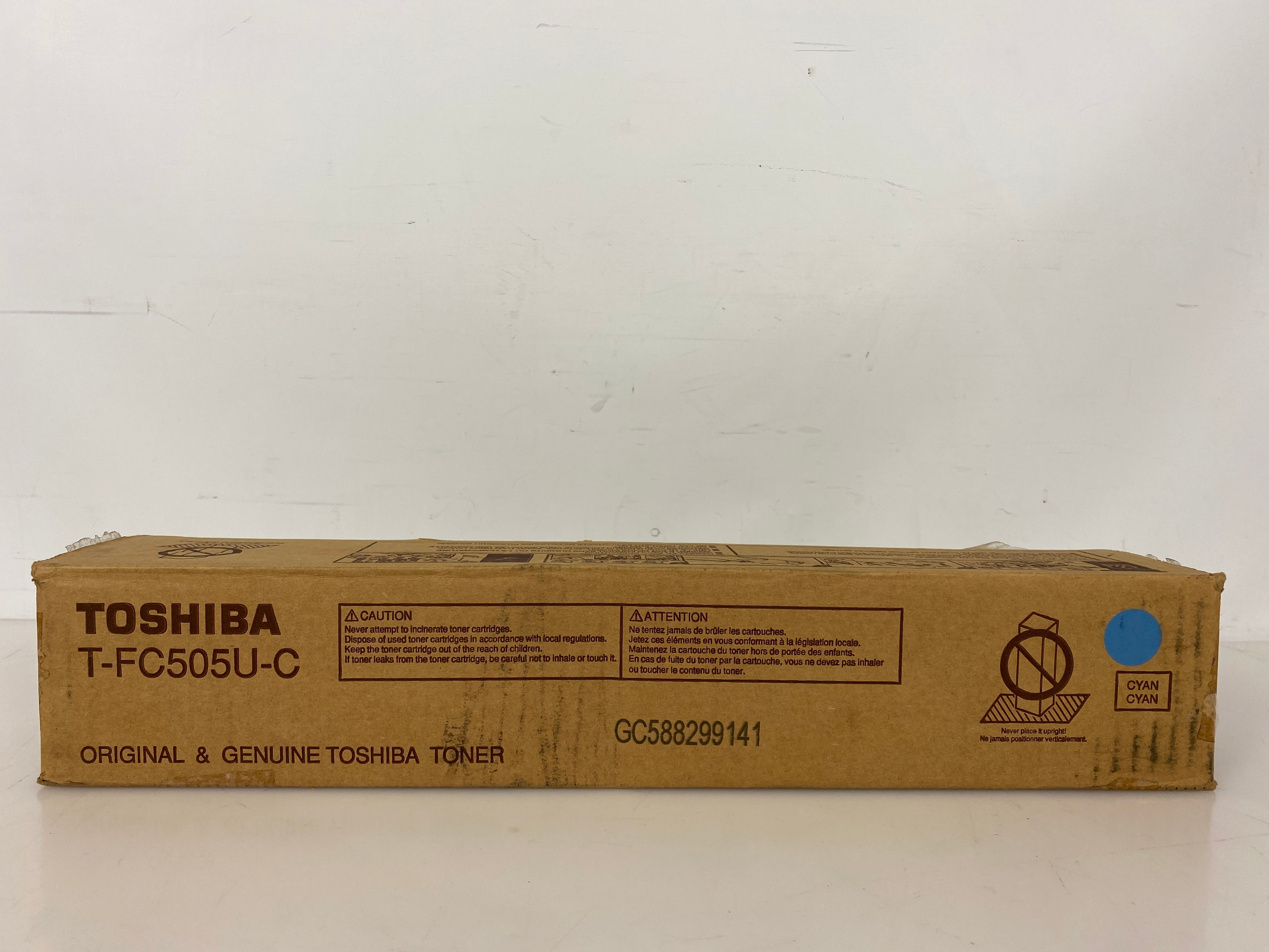 Toshiba T-FC505U-C Cyan Toner Cartridge *New*