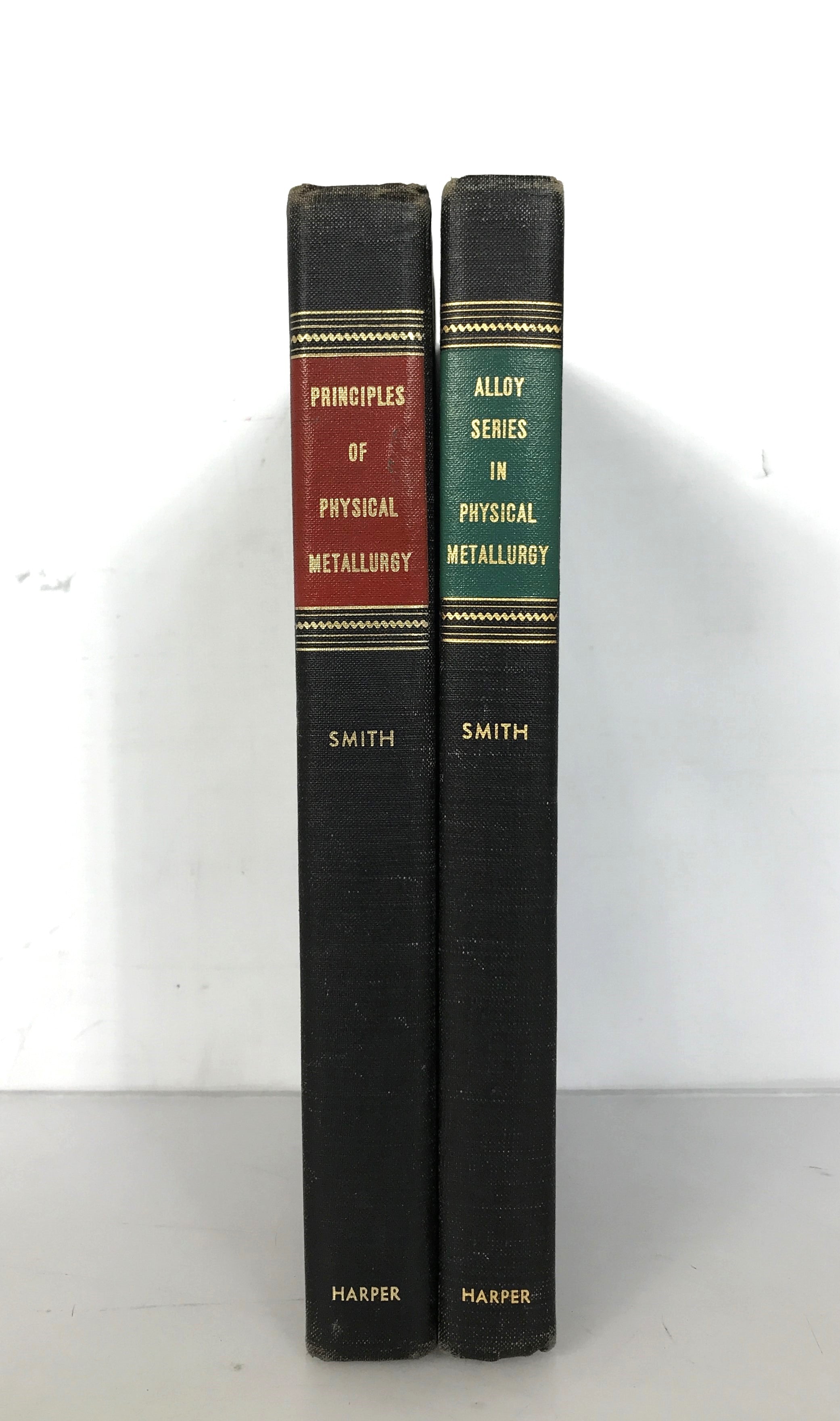 Lot of 2 Physical Metallurgy Books by Morton Smith 1956 HC