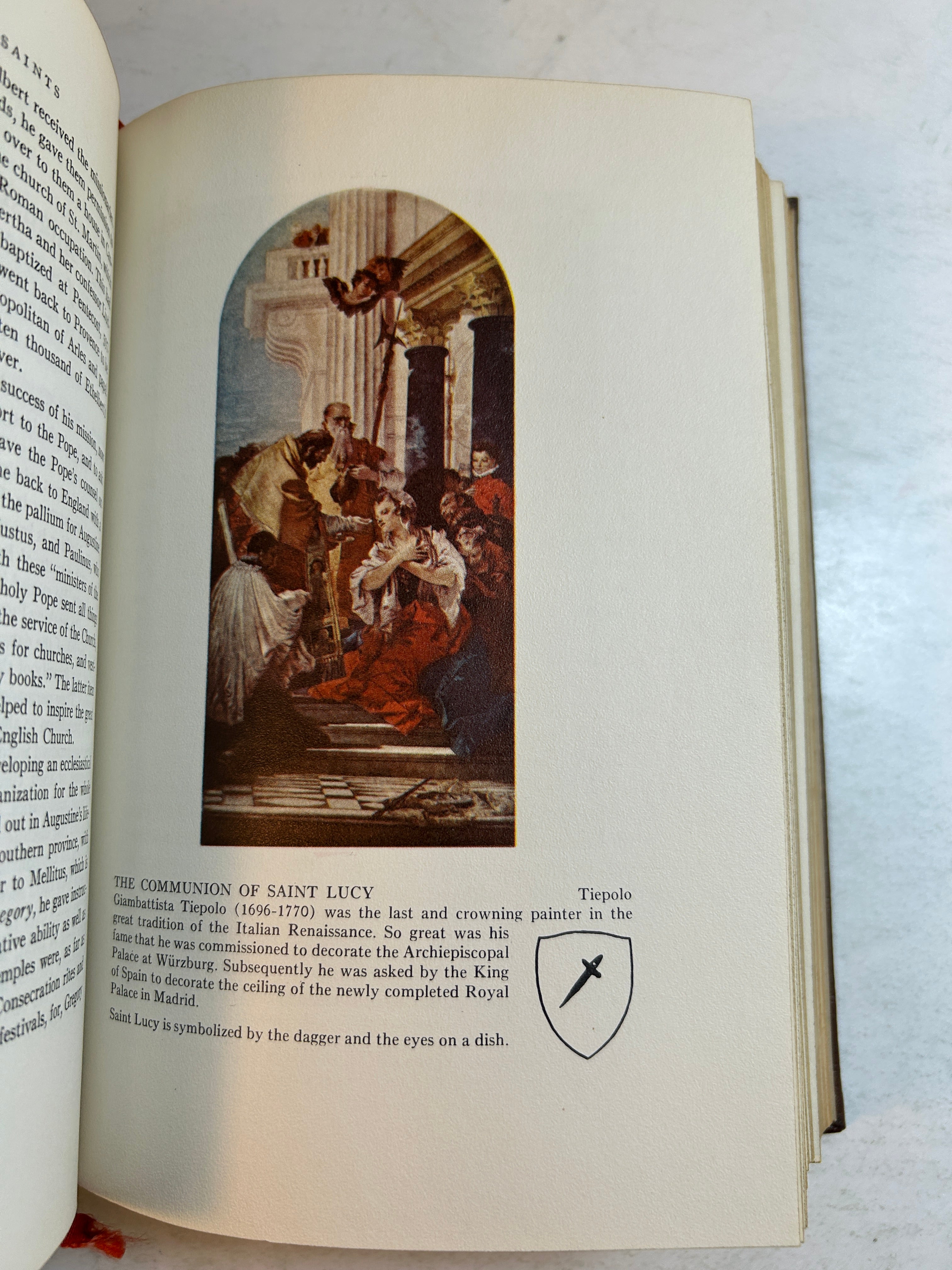 Lives of Saints Edited by Father Joseph Vann John J. Crawley & Co 1954 HC