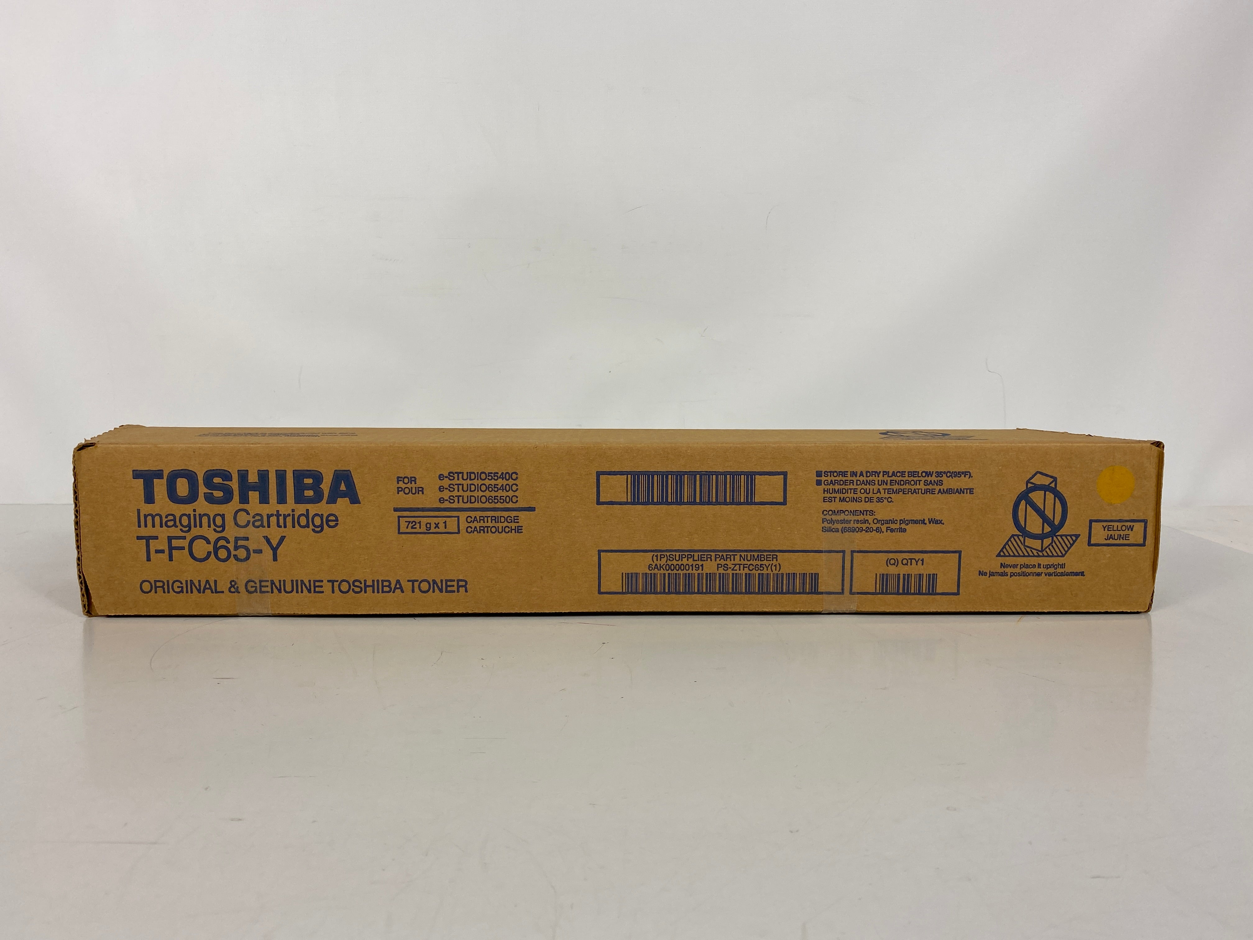 Toshiba T-FC65-Y Yellow Imaging Cartridge