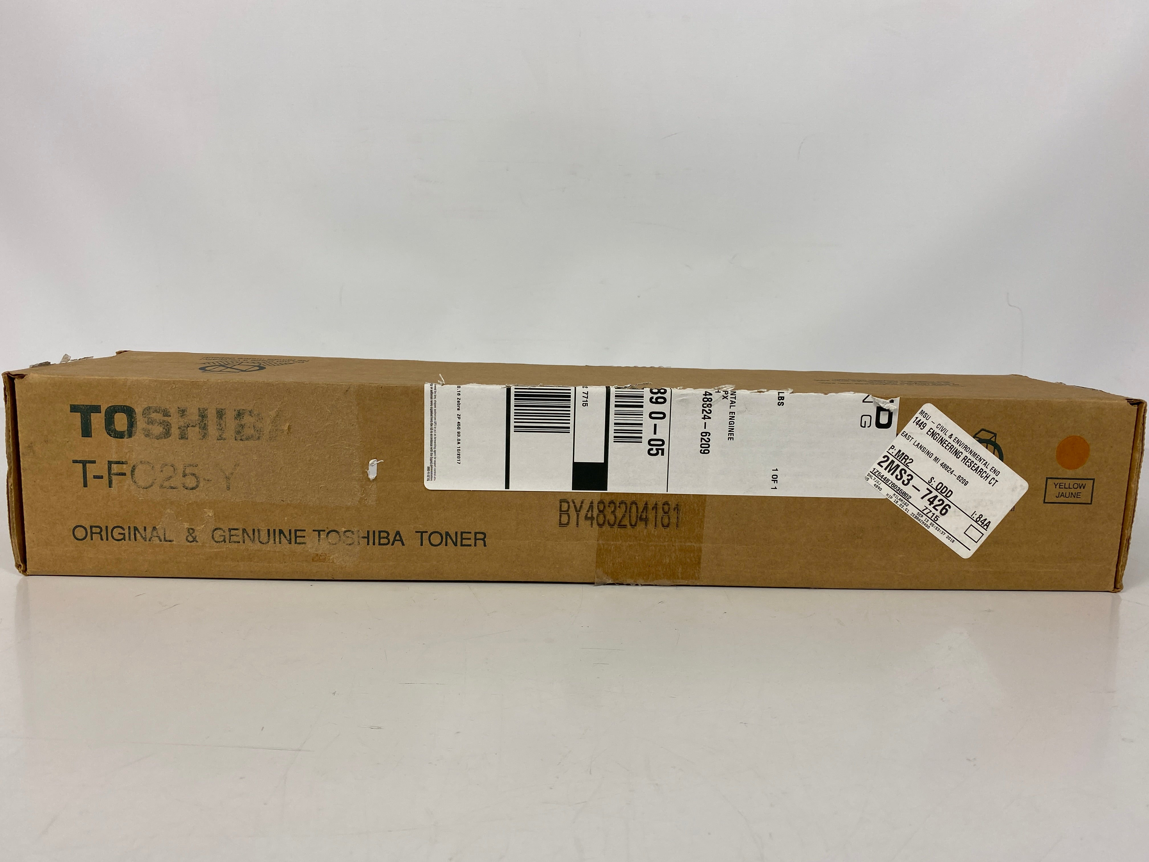 Toshiba T-FC25-Y Yellow Toner Cartridge