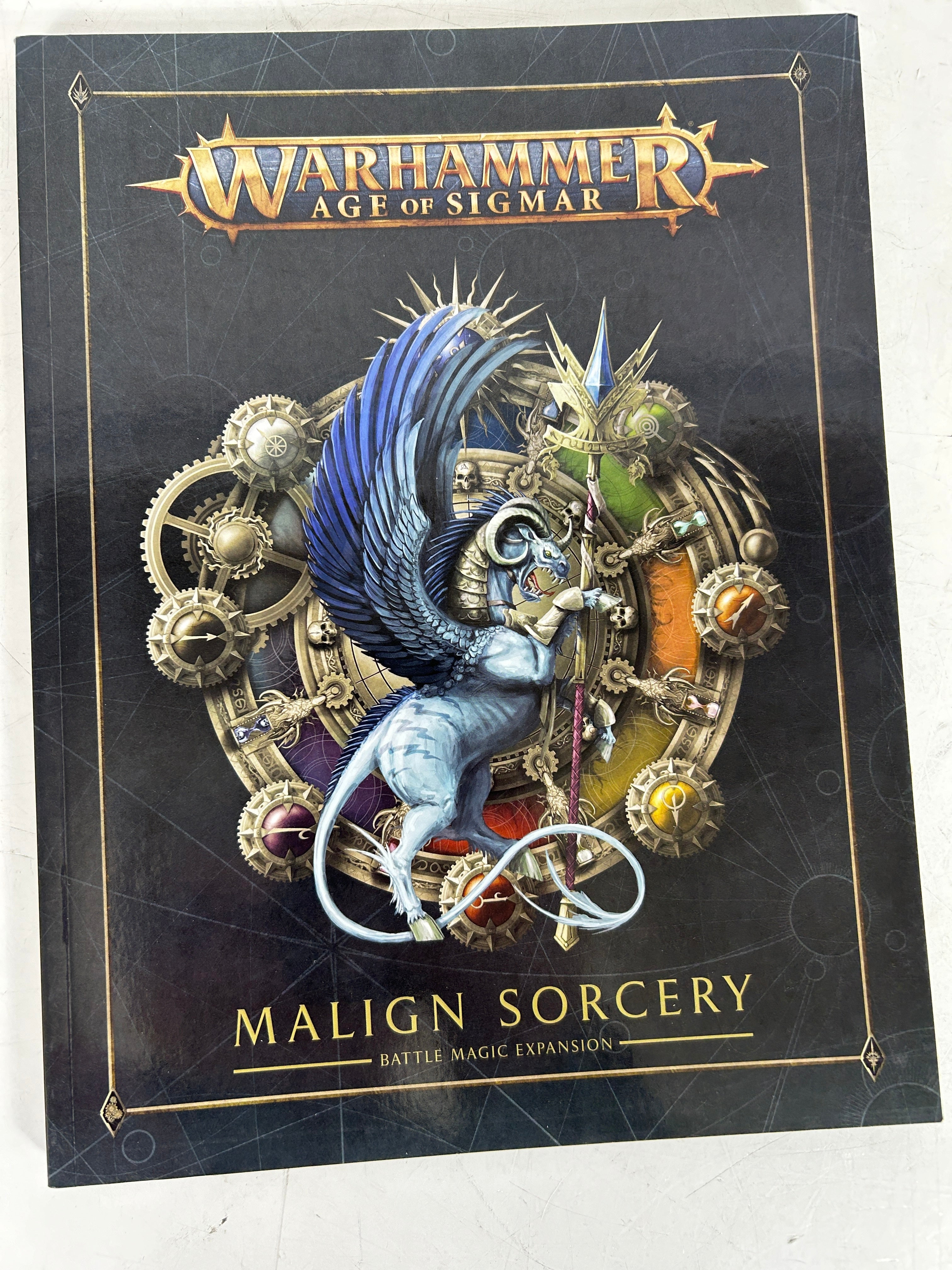 4 Warhammer Age of Sigmar  Handbooks 2016-18 & Malign Sorcery Expansion SC